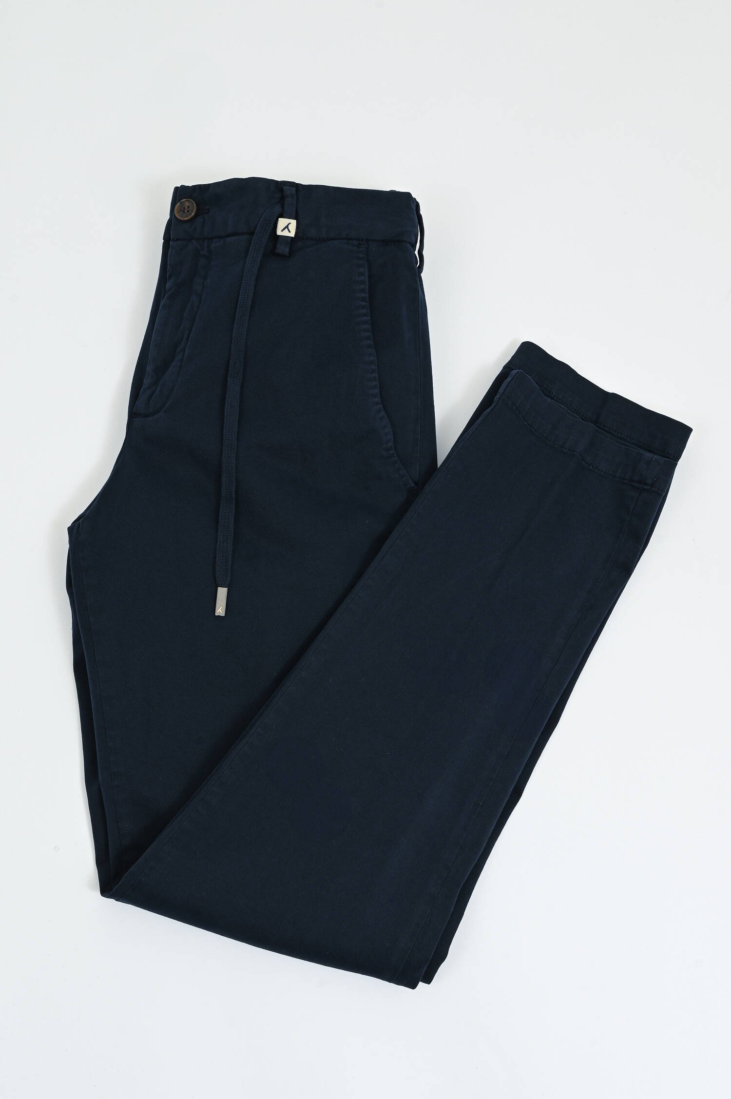 Hose aus Baumwolle in Navy