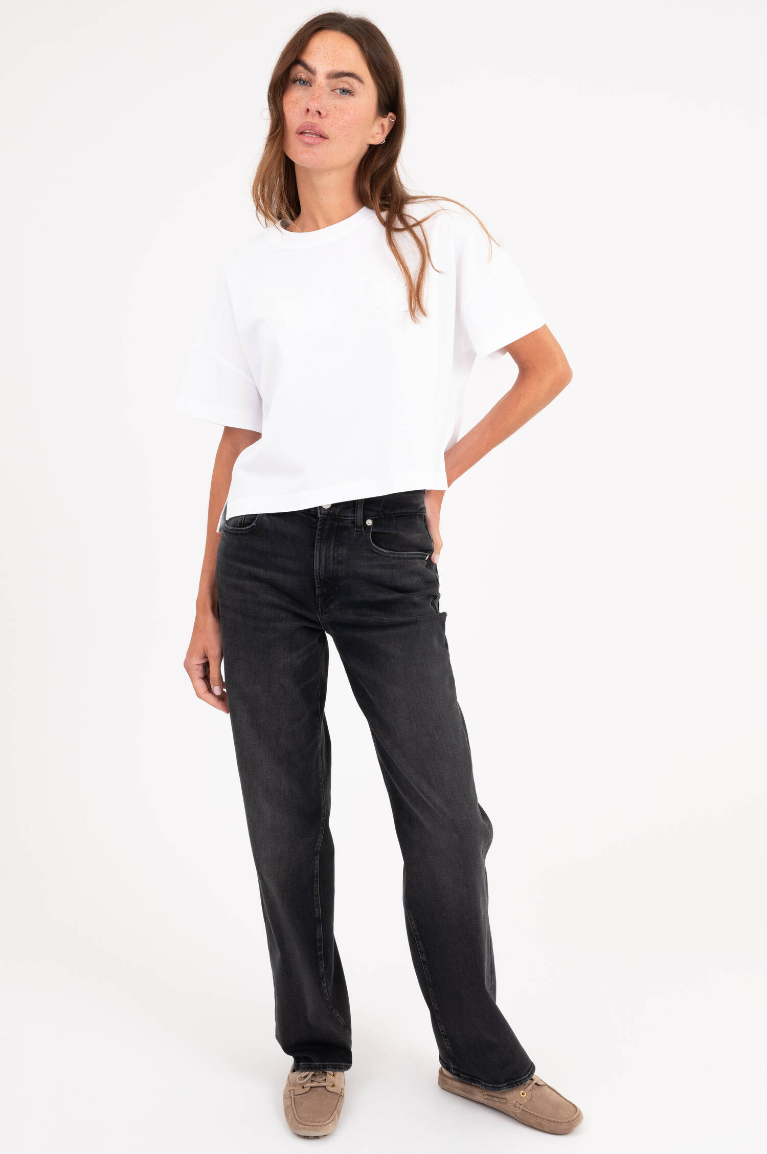 Jeans STOVEPIPE STRAIGHT in Schwarz