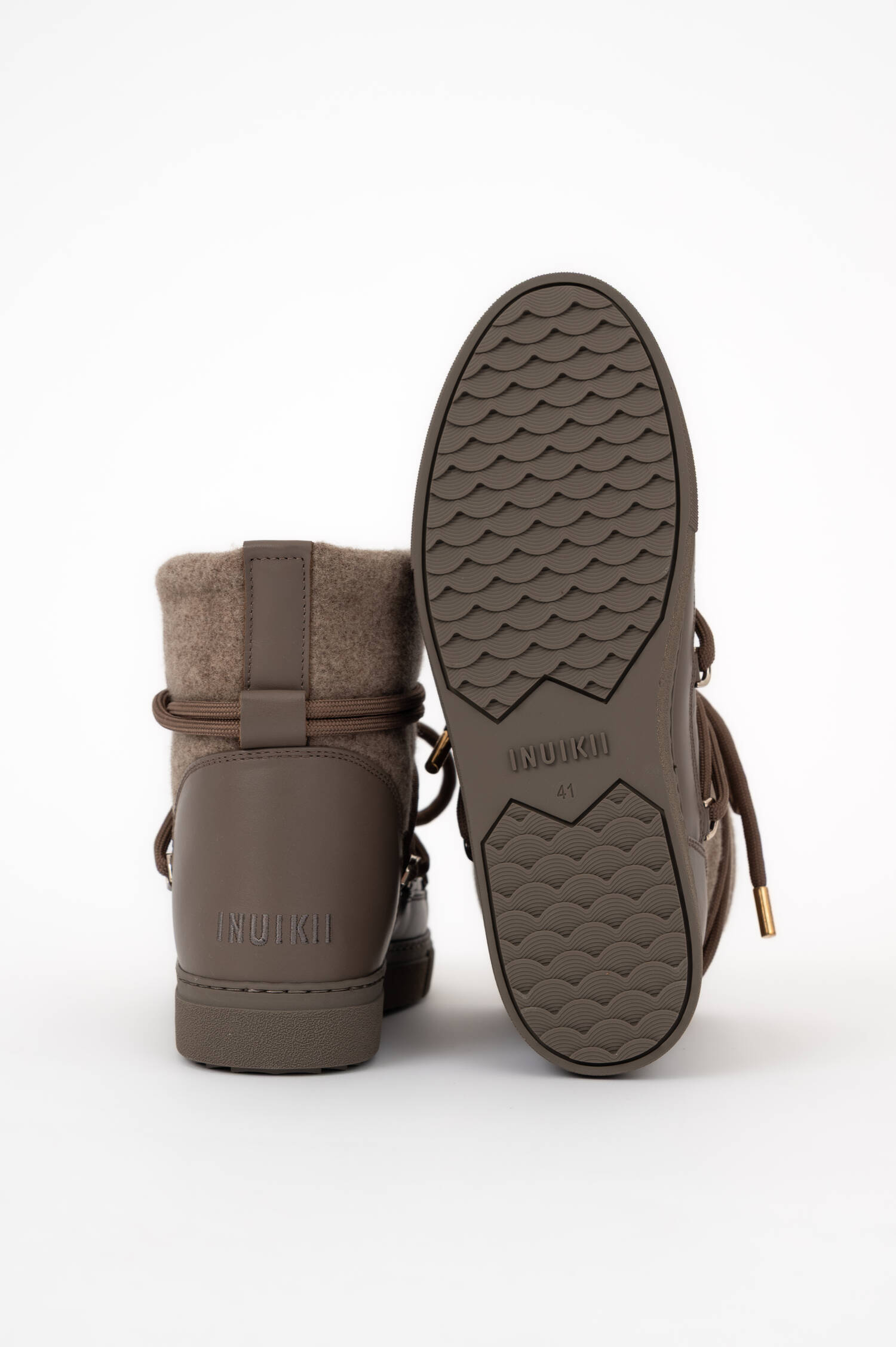 Lammfell-Winterschuhe FELT in Grau Lammfell-Winterschuhe FELT in Grau