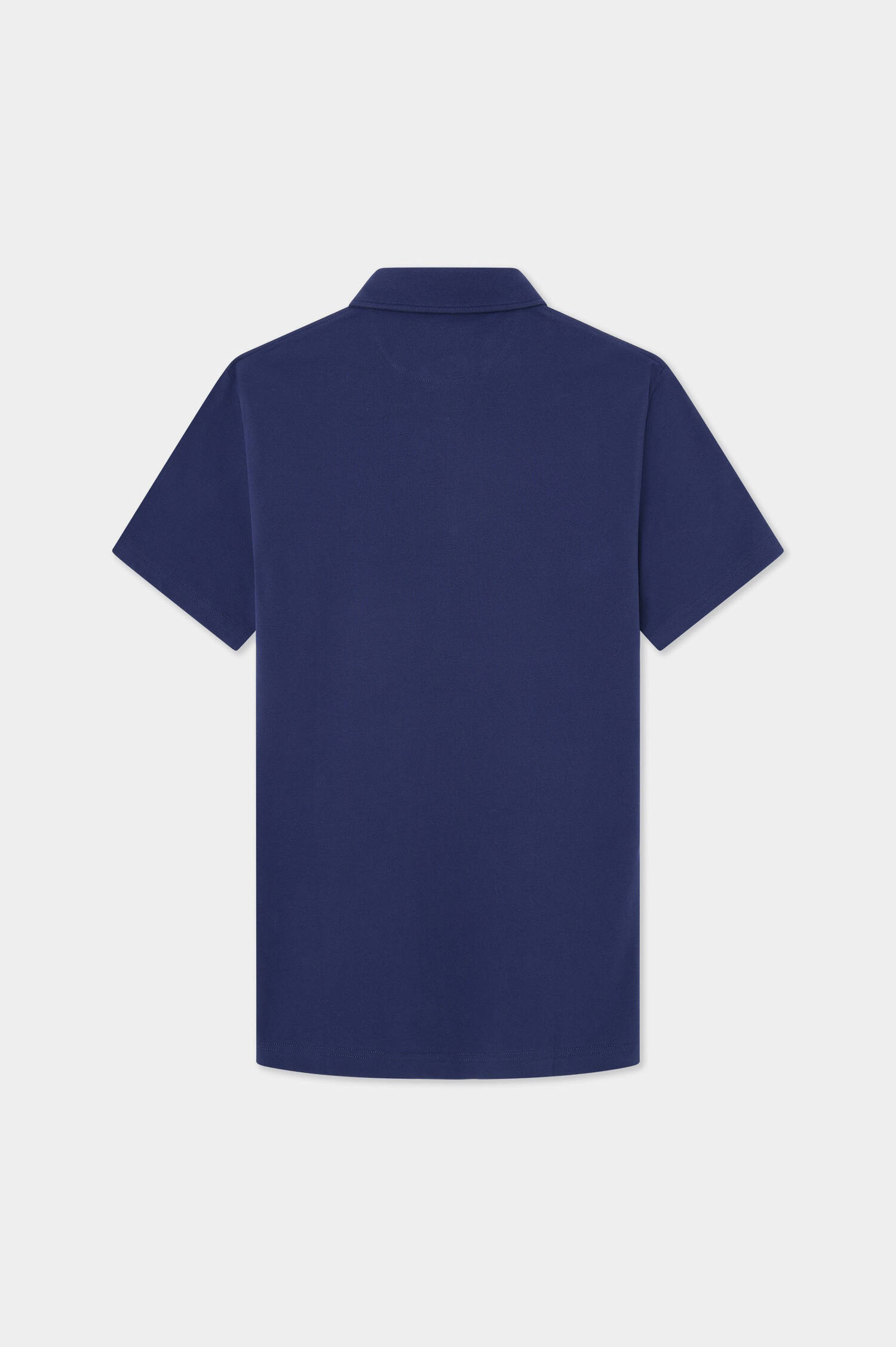 Polo-Shirt mit gesticktem Logo in Navy Polo-Shirt mit gesticktem Logo in Navy