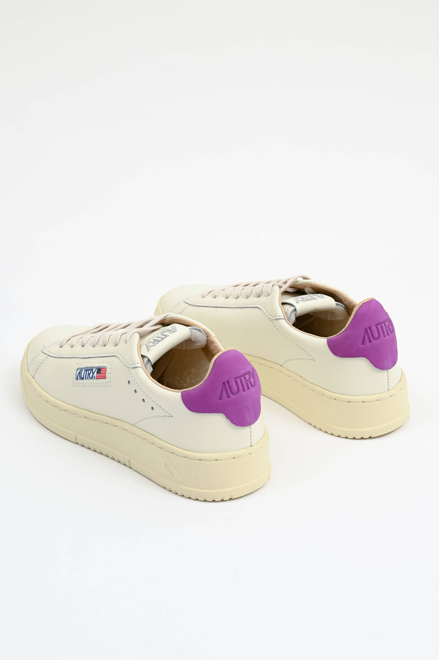 Sneaker DALLAS LOW in Creme/Violett
