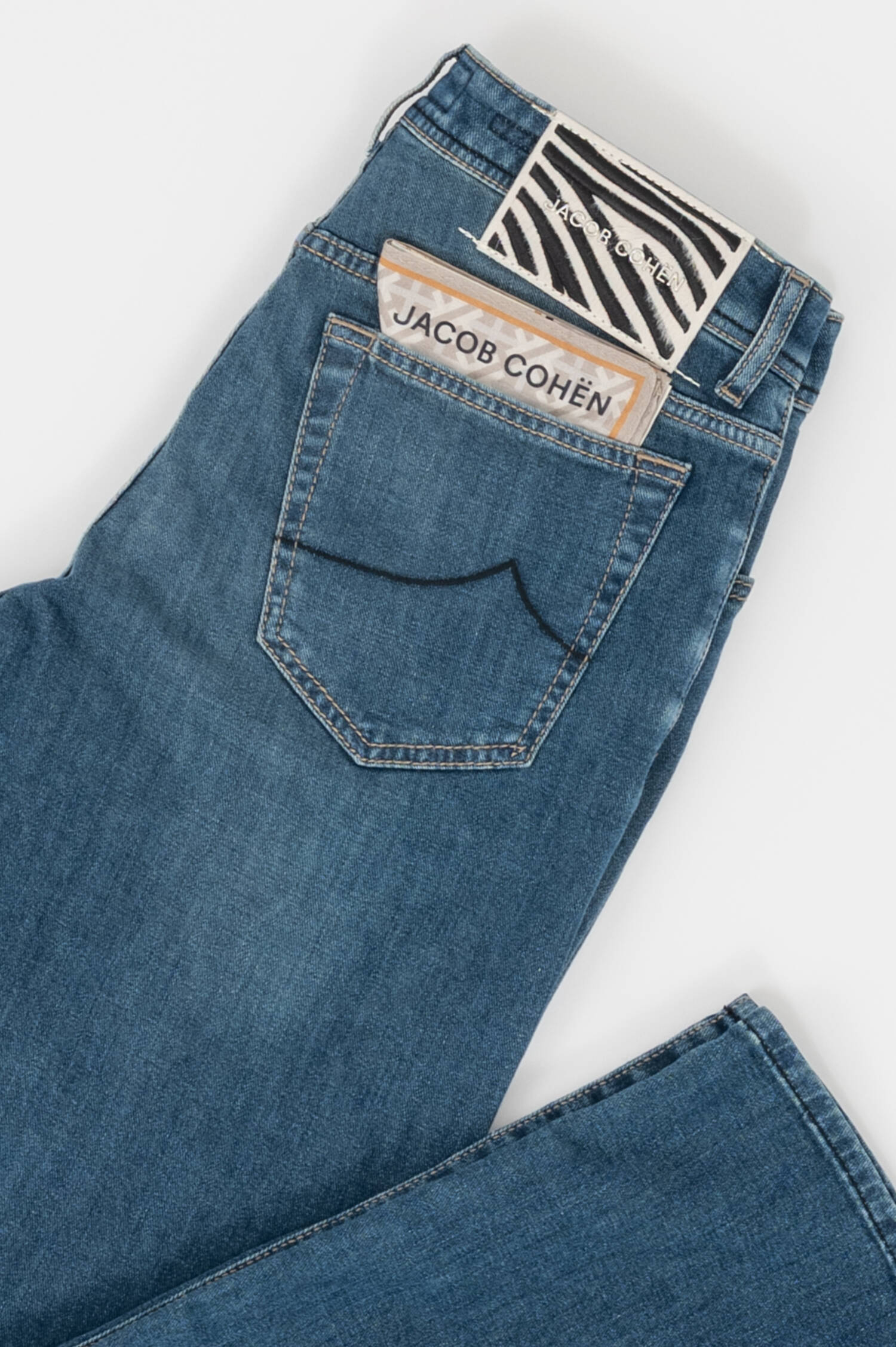 Slim Fit Jeans BARD in Mediumblau