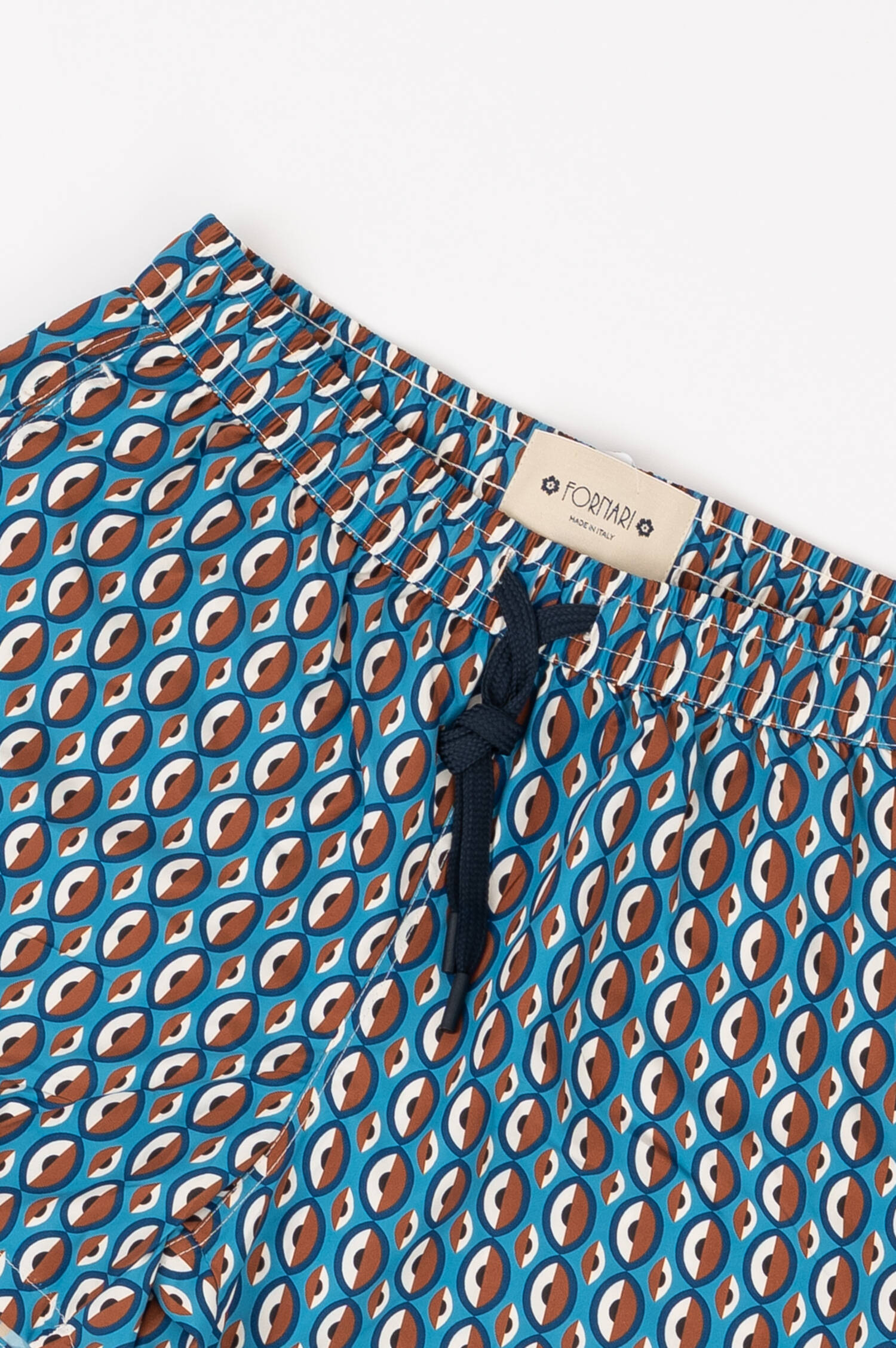 Badehose MANITOU in Blau/Braun