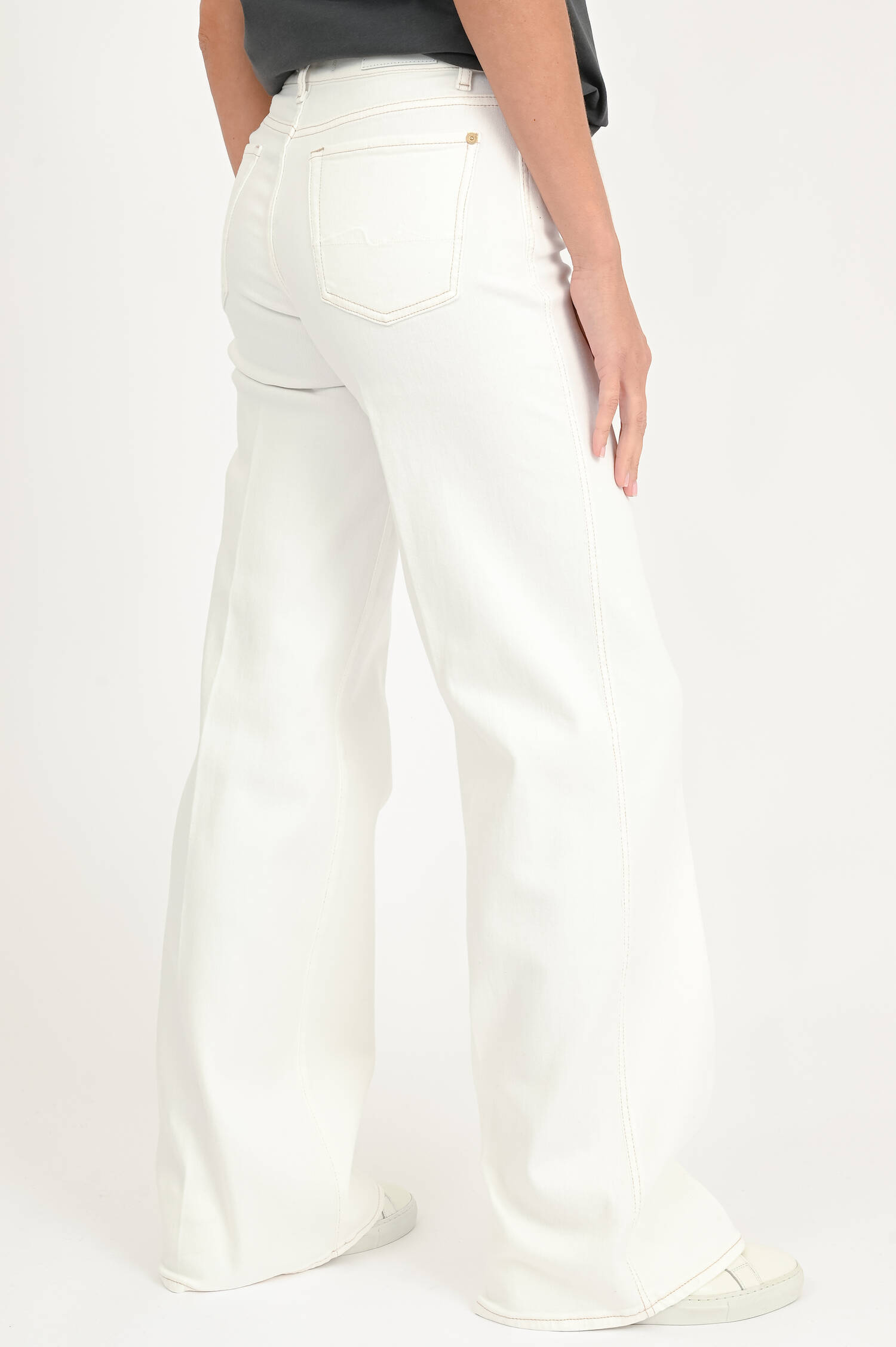  Wide Leg Jeans LOTTA SUGAR in Weiß