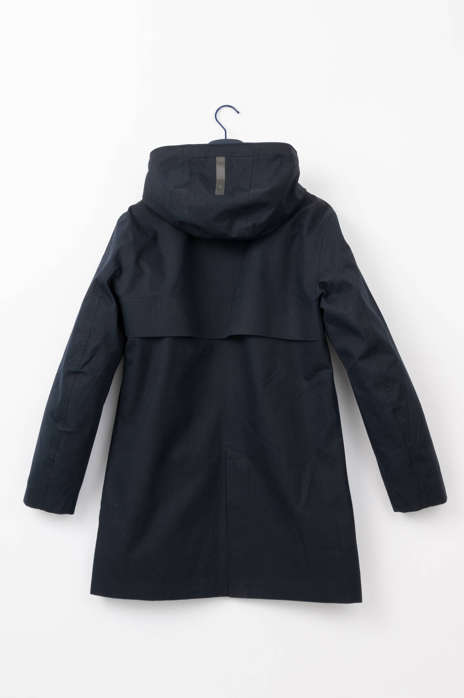 Parkamantel mit Kapuze in Navy