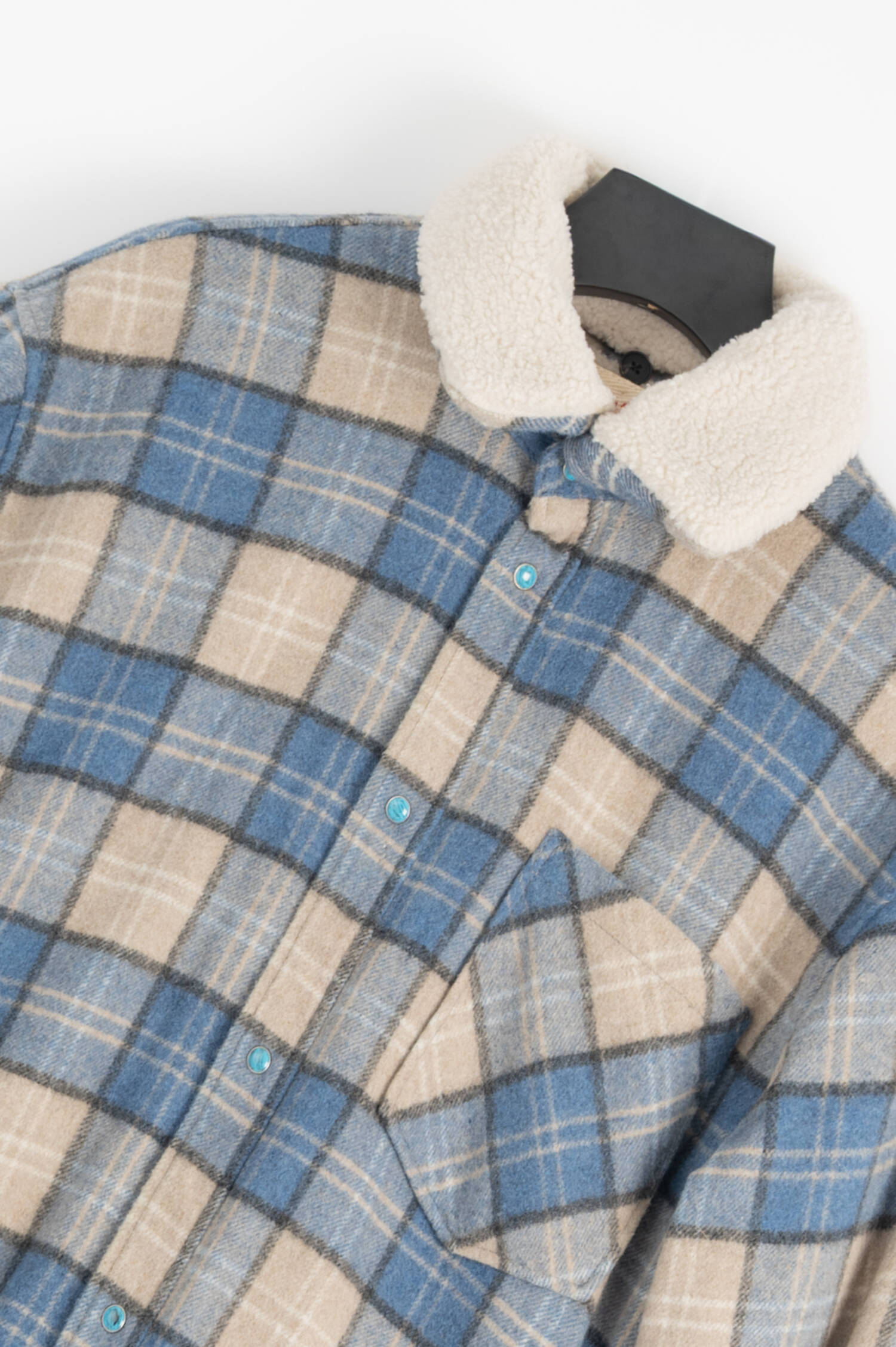 Teddy-Flanell-Jacke OAKLEY in Blau