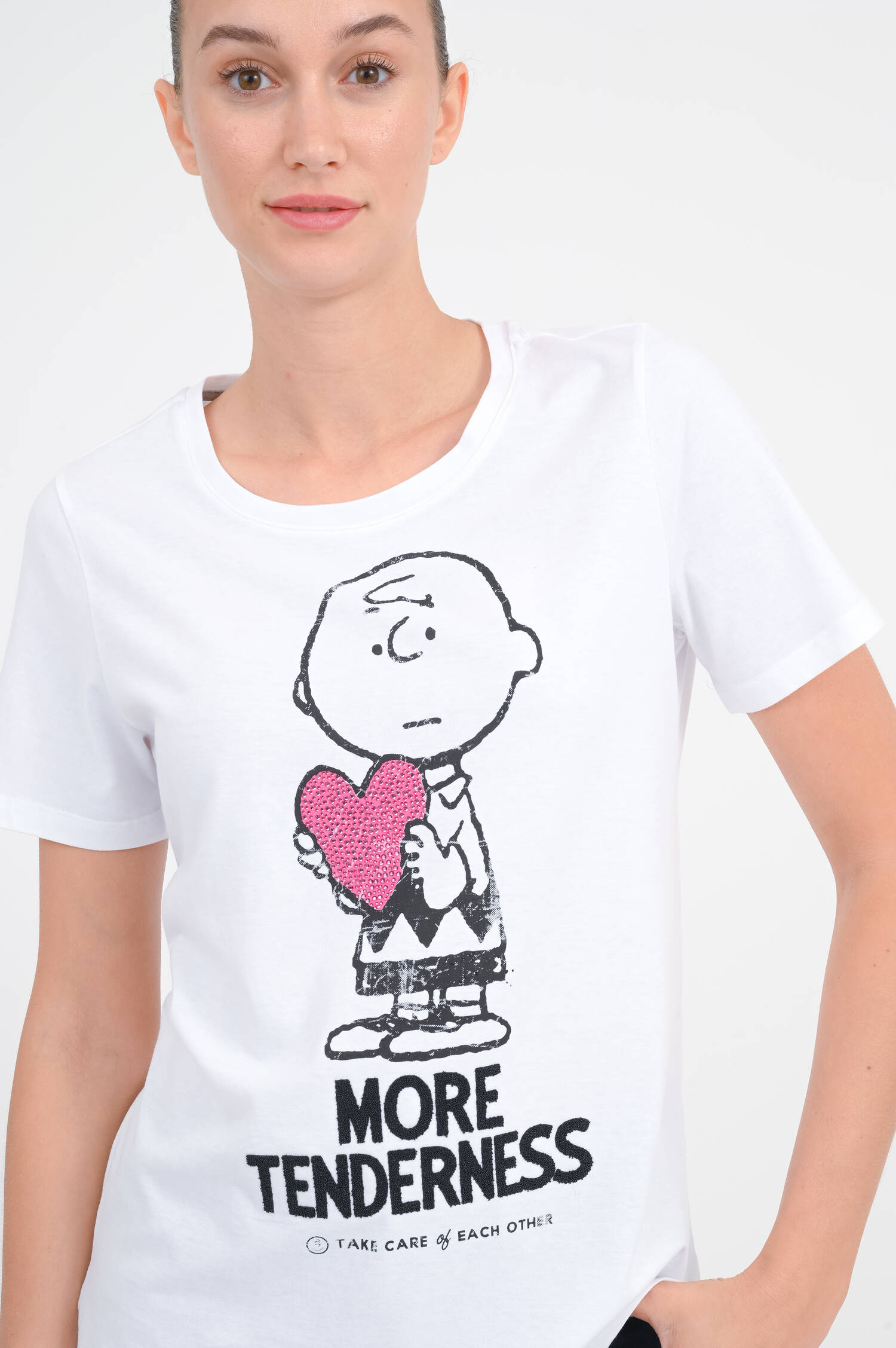 T-Shirt MORE TENDERNESS in Weiß