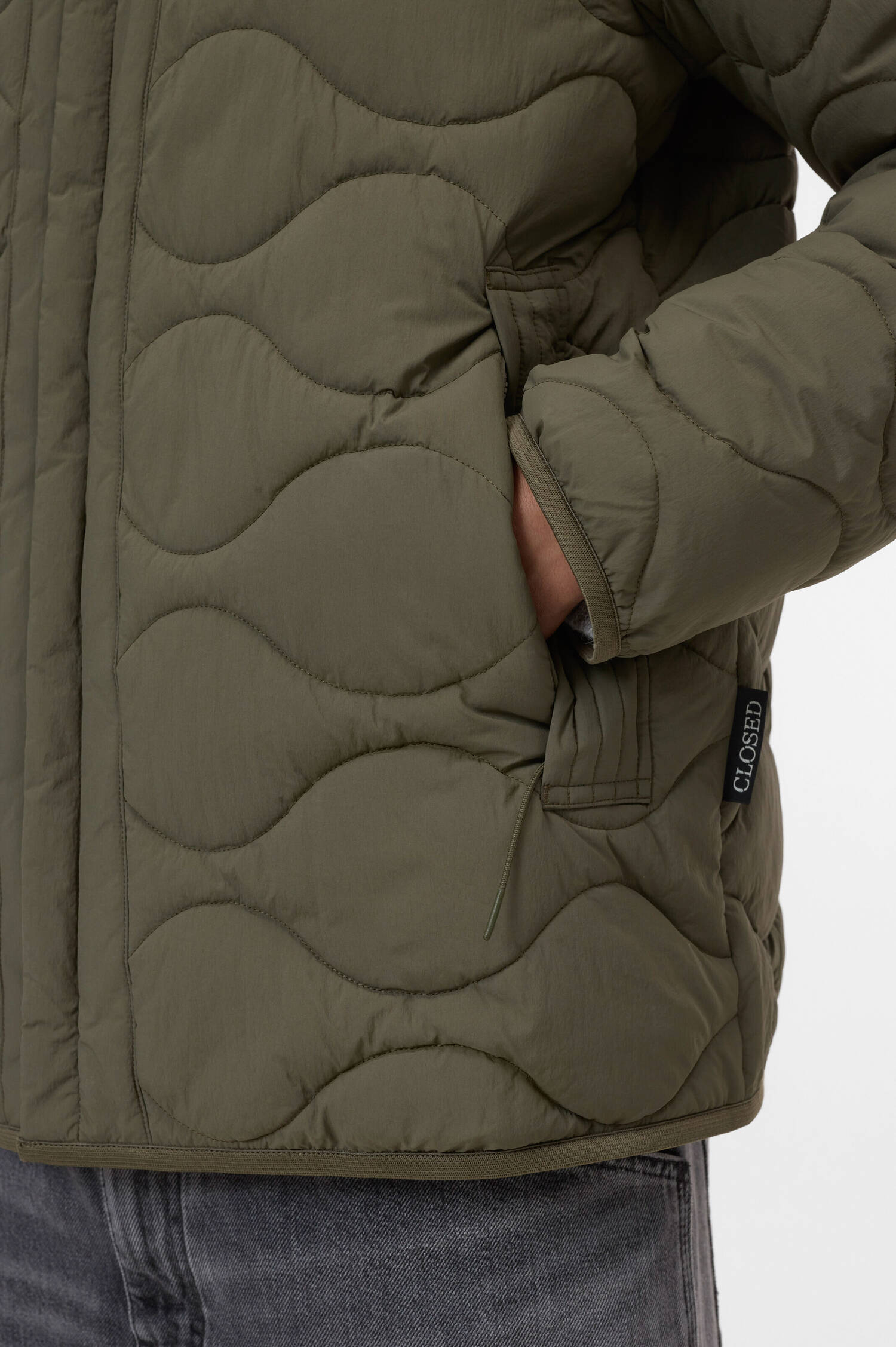 Steppjacke in Forest Green Steppjacke in Forest Green