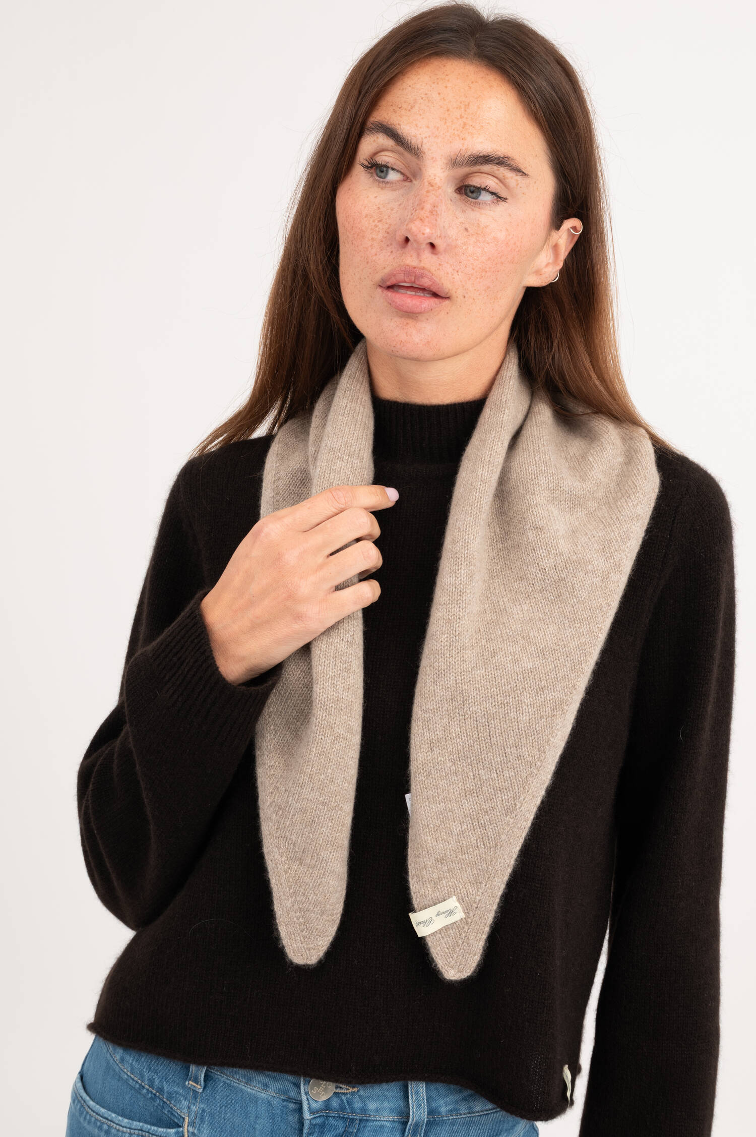 Cashmere Schal in Beige Cashmere Schal in Beige