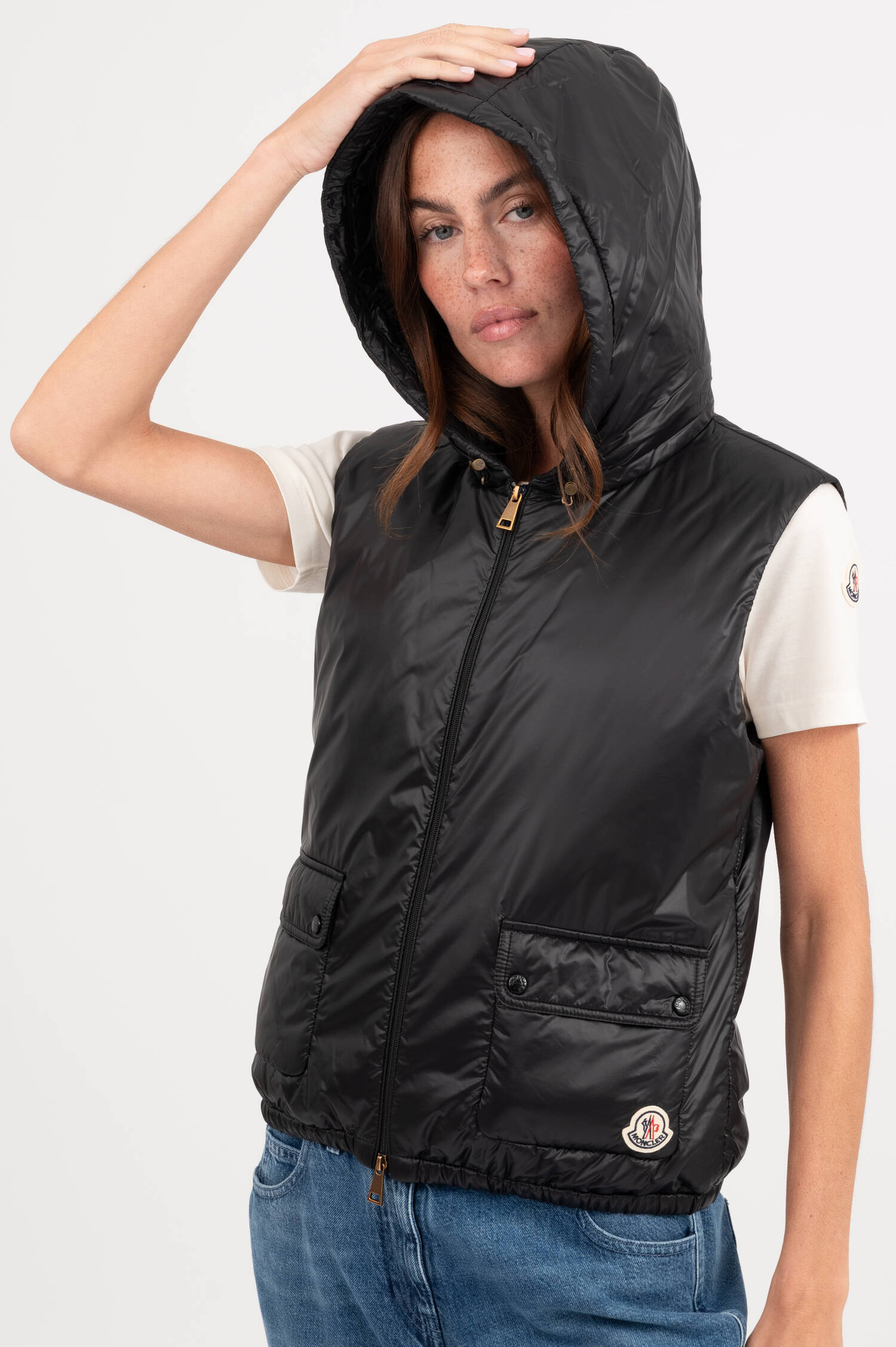 Gilet LANSETTE in Schwarz