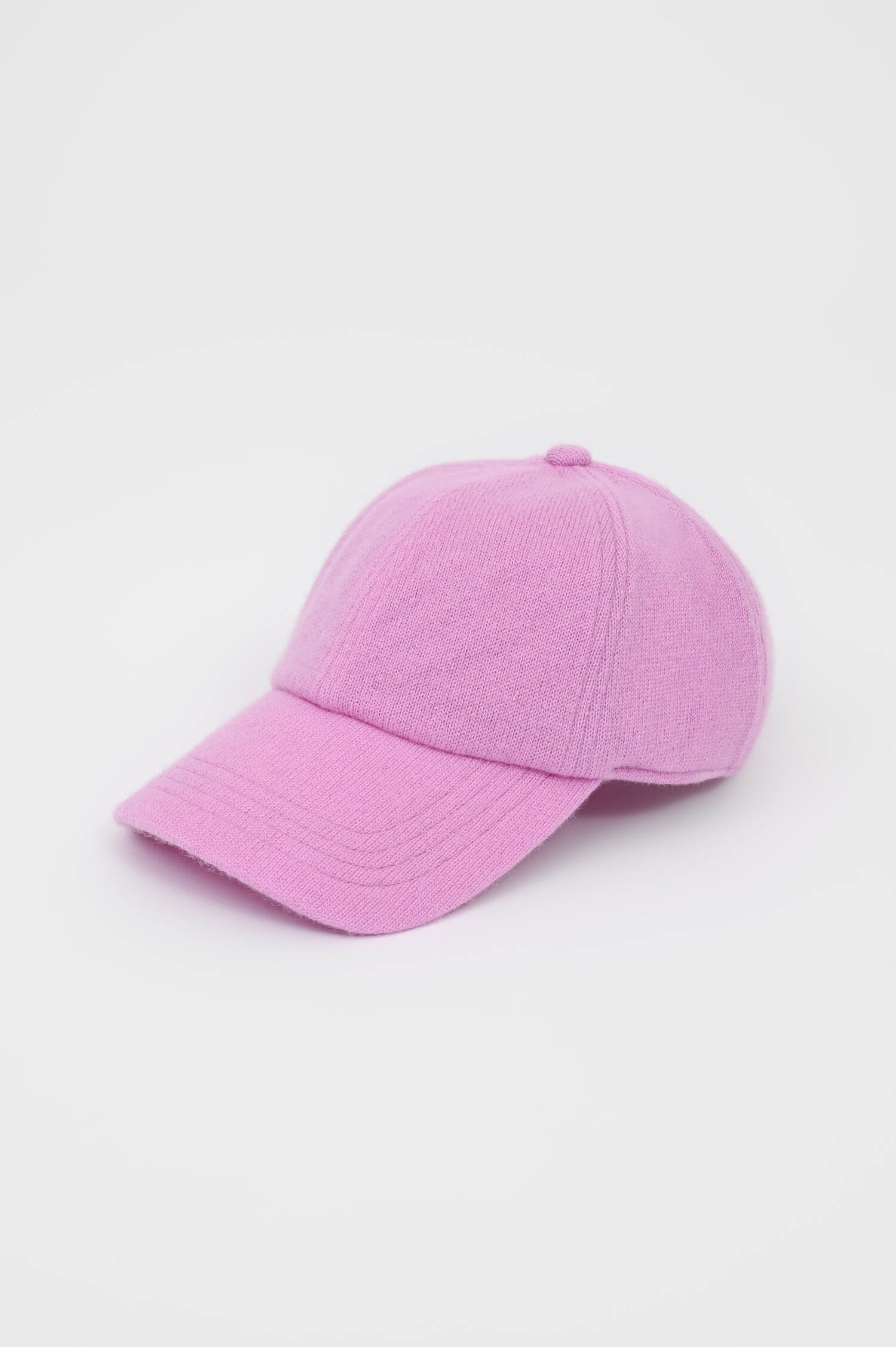 Basecap aus Cashmere in Bloom