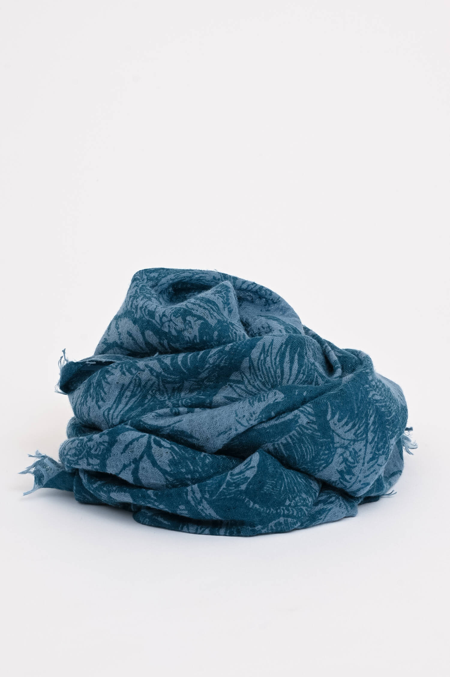 Cashmere-Schal TOILE in Rauchblau