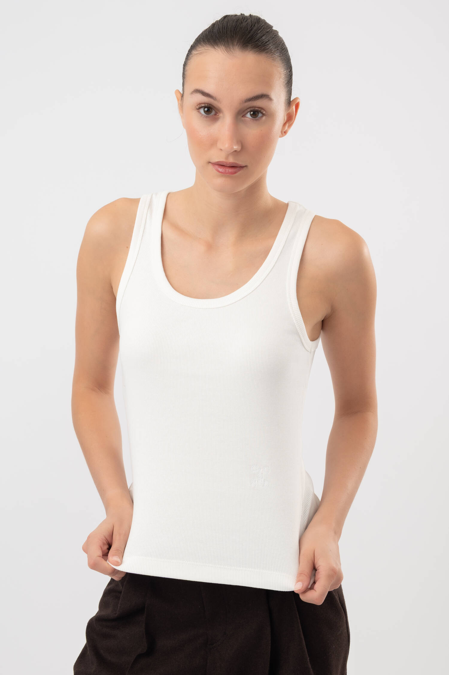 Tanktop in Weiß