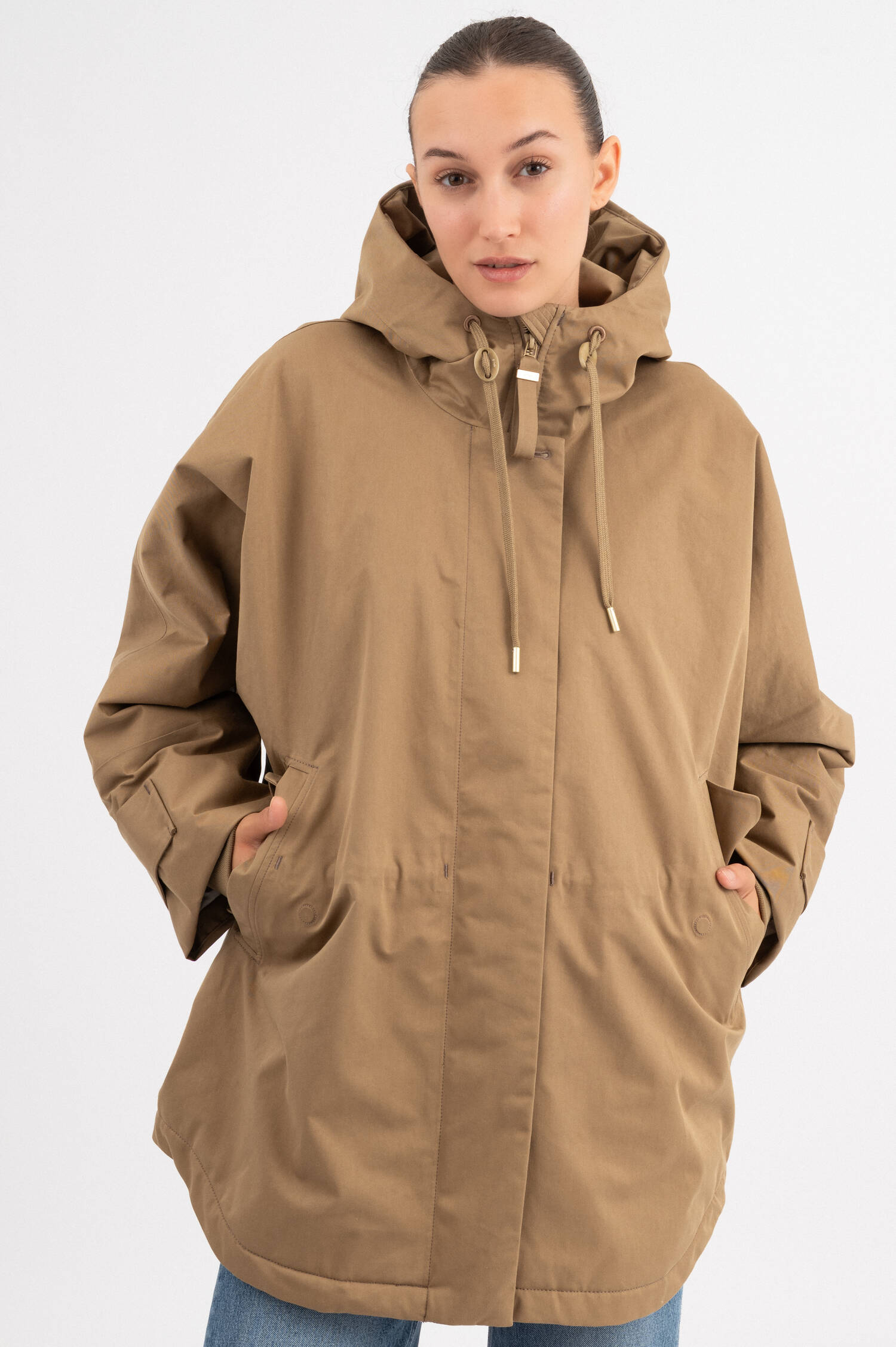 Kurzer Parka FELI in Beige Kurzer Parka FELI in Beige