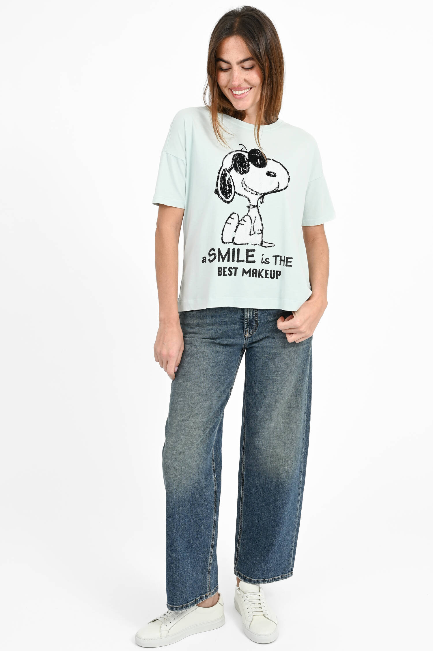 T-Shirt SNOOPY in Mint