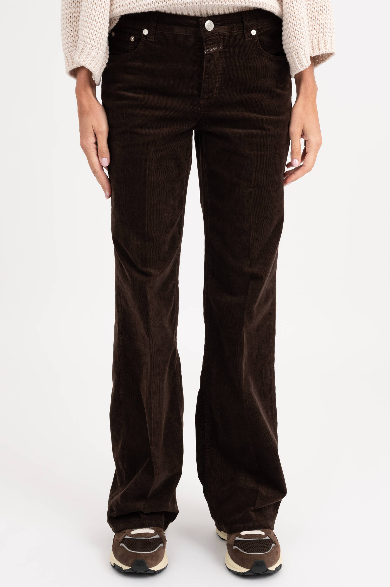 Cordhose GILIAN in Dunkelbraun Cordhose GILIAN in Dunkelbraun
