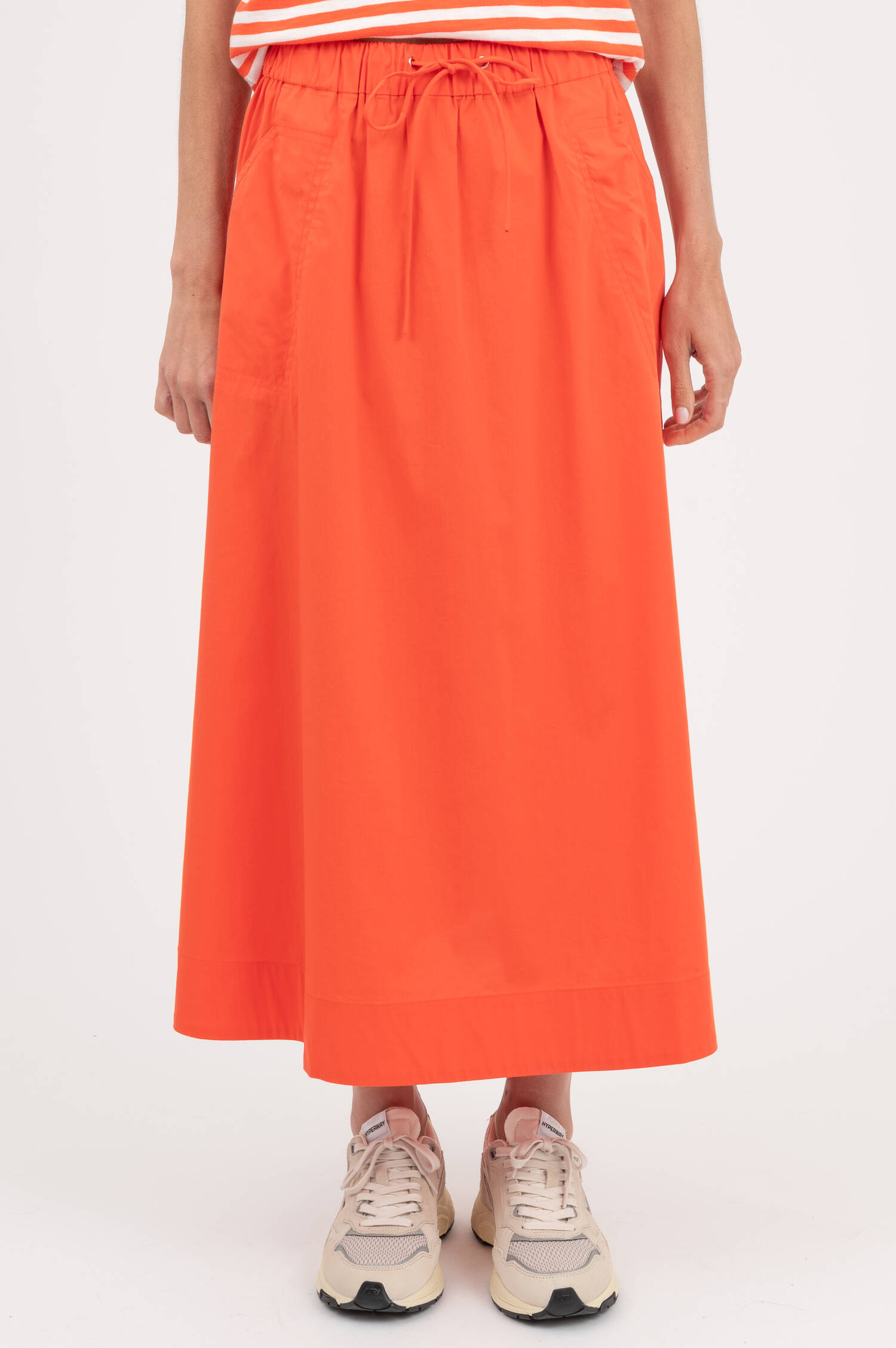 Rock aus Baumwoll-Mix in Spicey Orange Rock aus Baumwoll-Mix in Spicey Orange