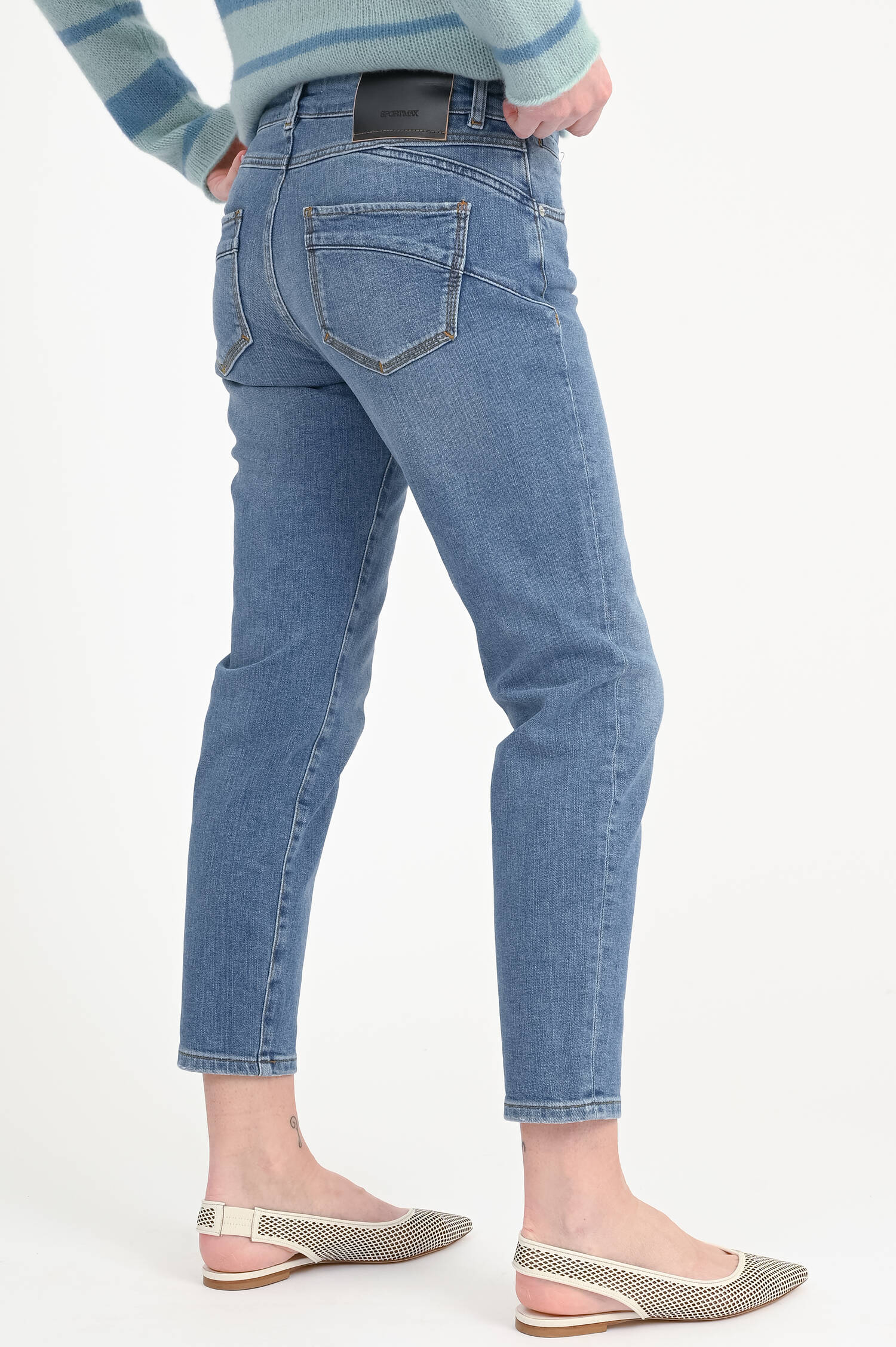 Straight Denim LUCHINO in mittlerem Blau