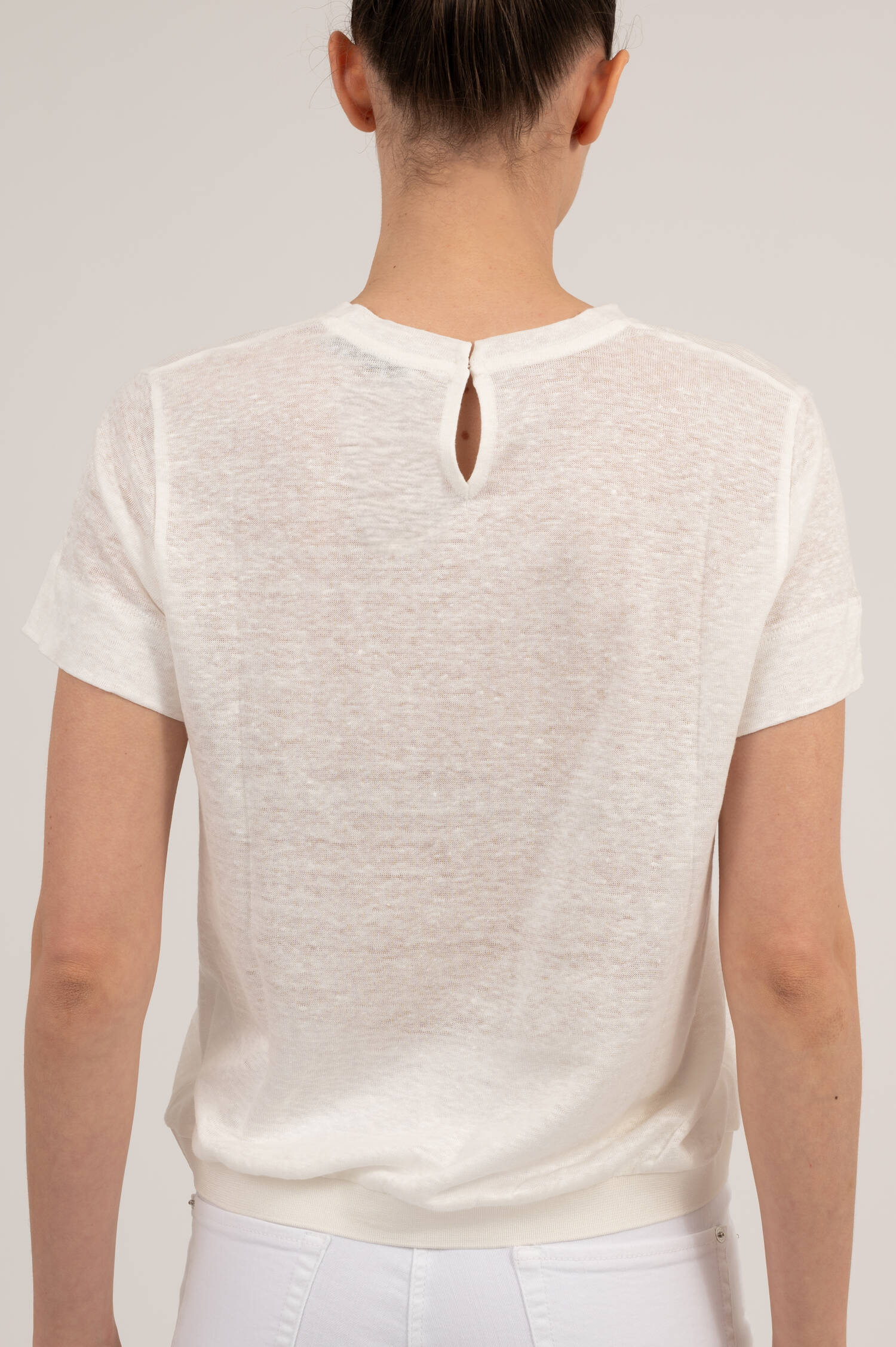 Hanf T-Shirt NATURAL EASE in Weiß Hanf T-Shirt NATURAL EASE in Weiß