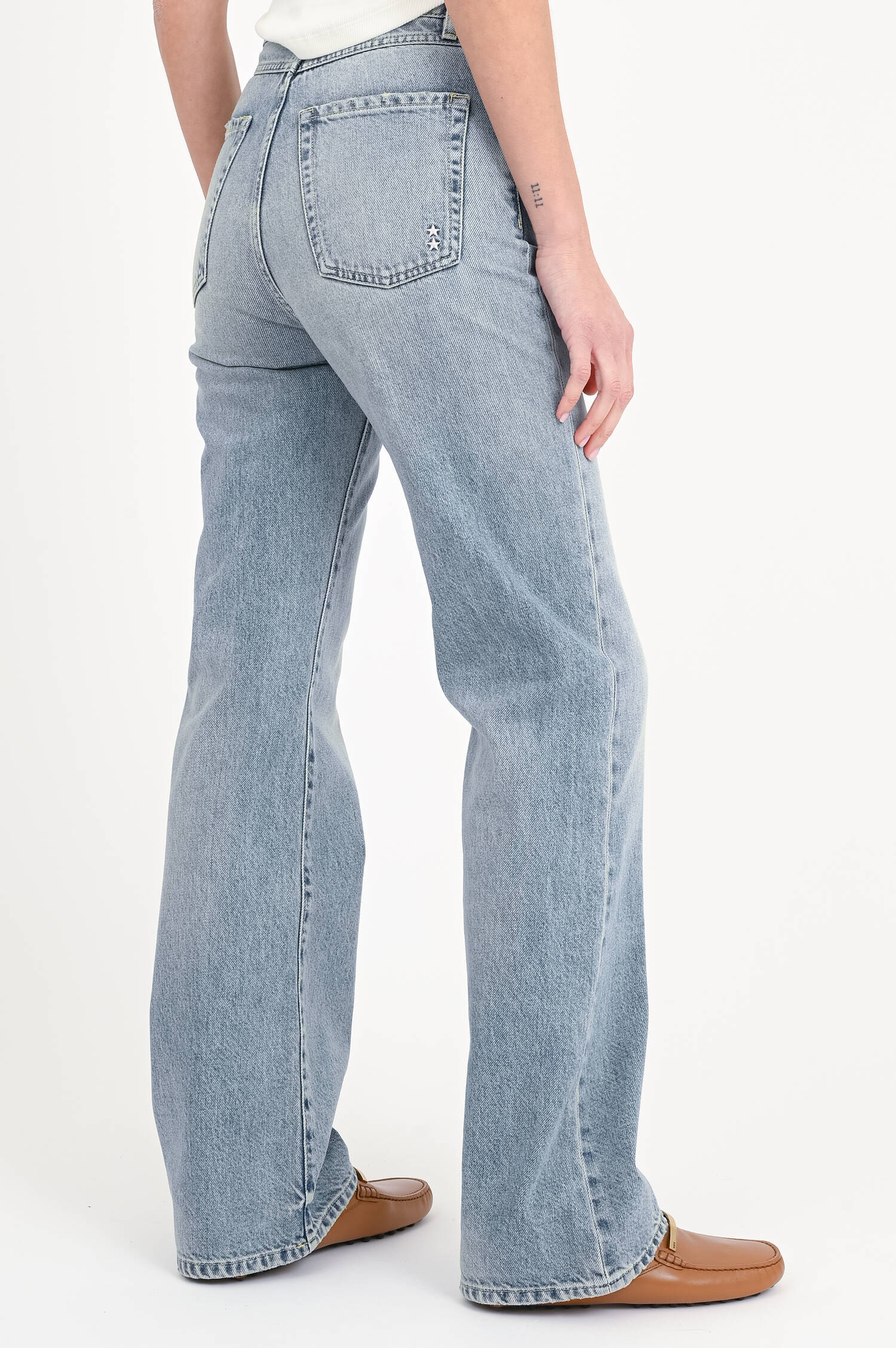 Weite Jeans BLUE in Hellblau