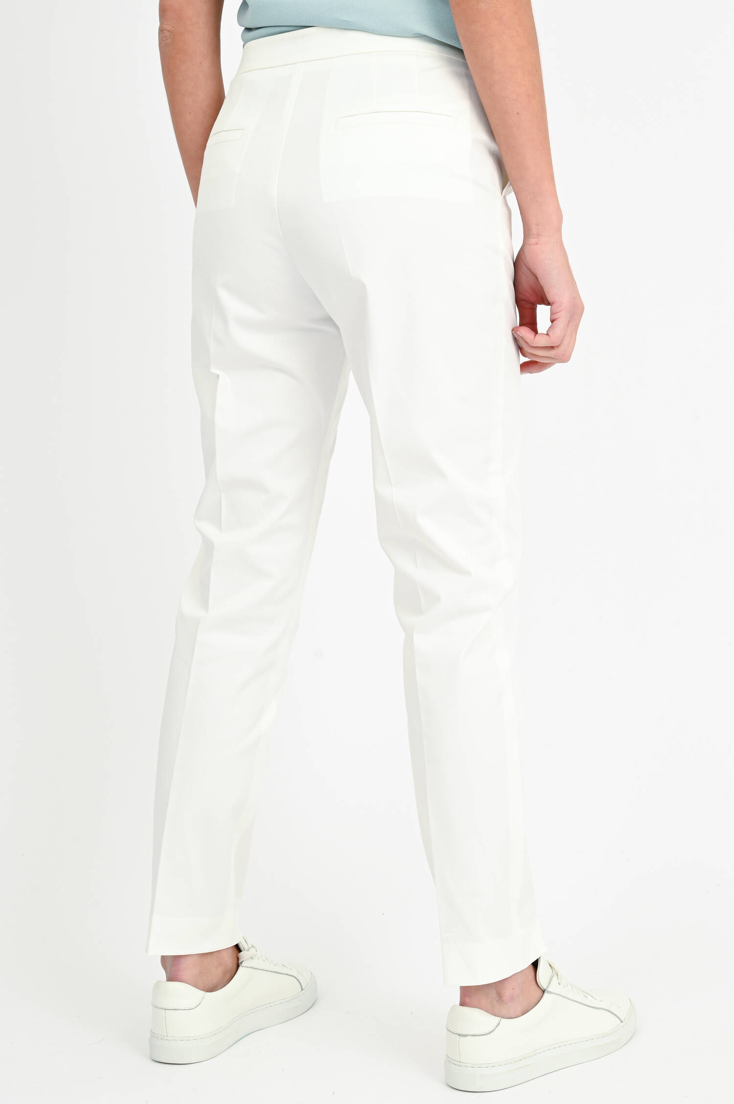 Hose aus Baumwolle in Weiß