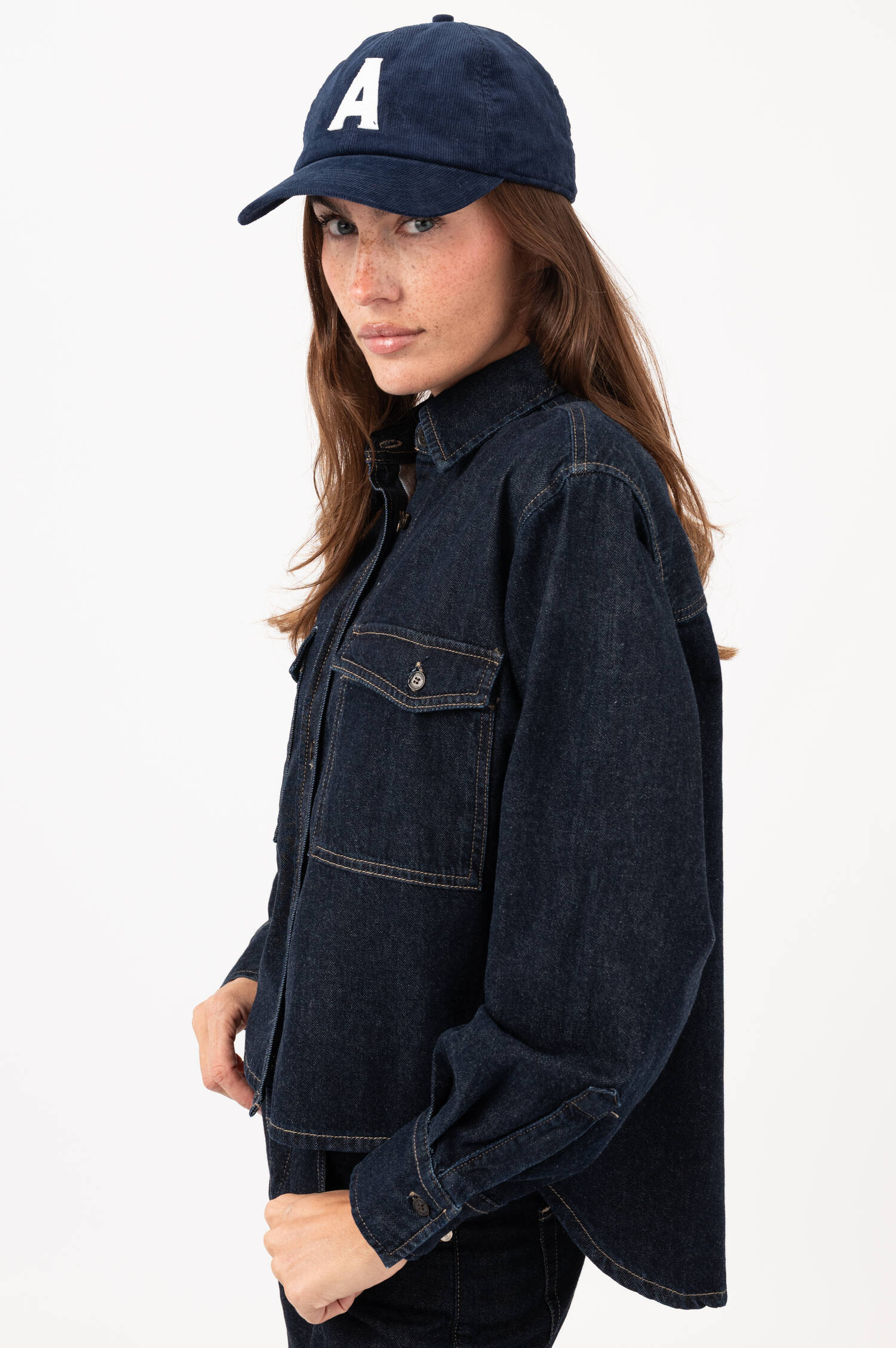 Cord-Basecap A in Blau Cord-Basecap A in Blau