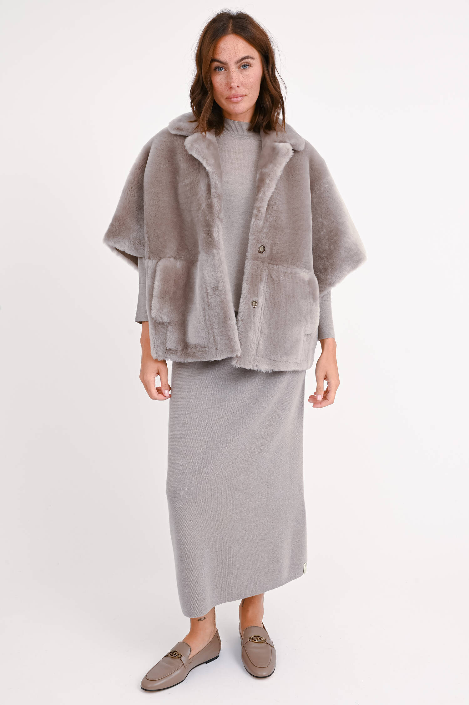 Wendejacke SANDRA STRAIGHT in Taupe Wendejacke SANDRA STRAIGHT in Taupe