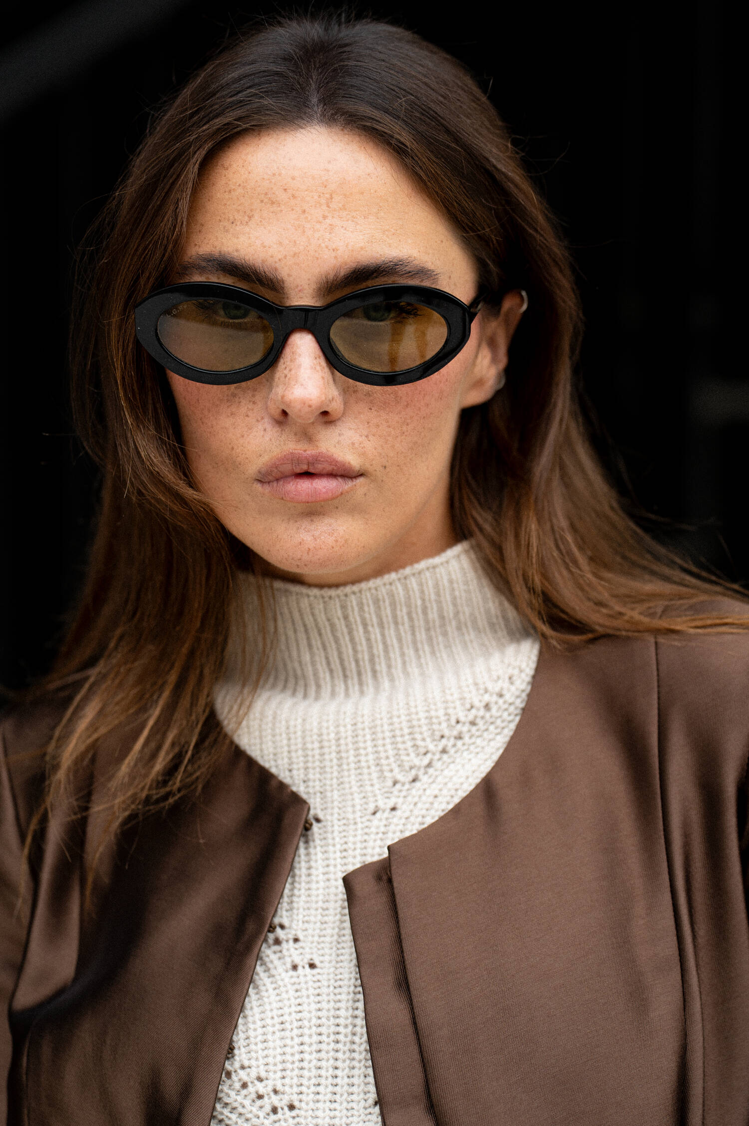 Sonnenbrille DAWA in Schwarz Sonnenbrille DAWA in Schwarz