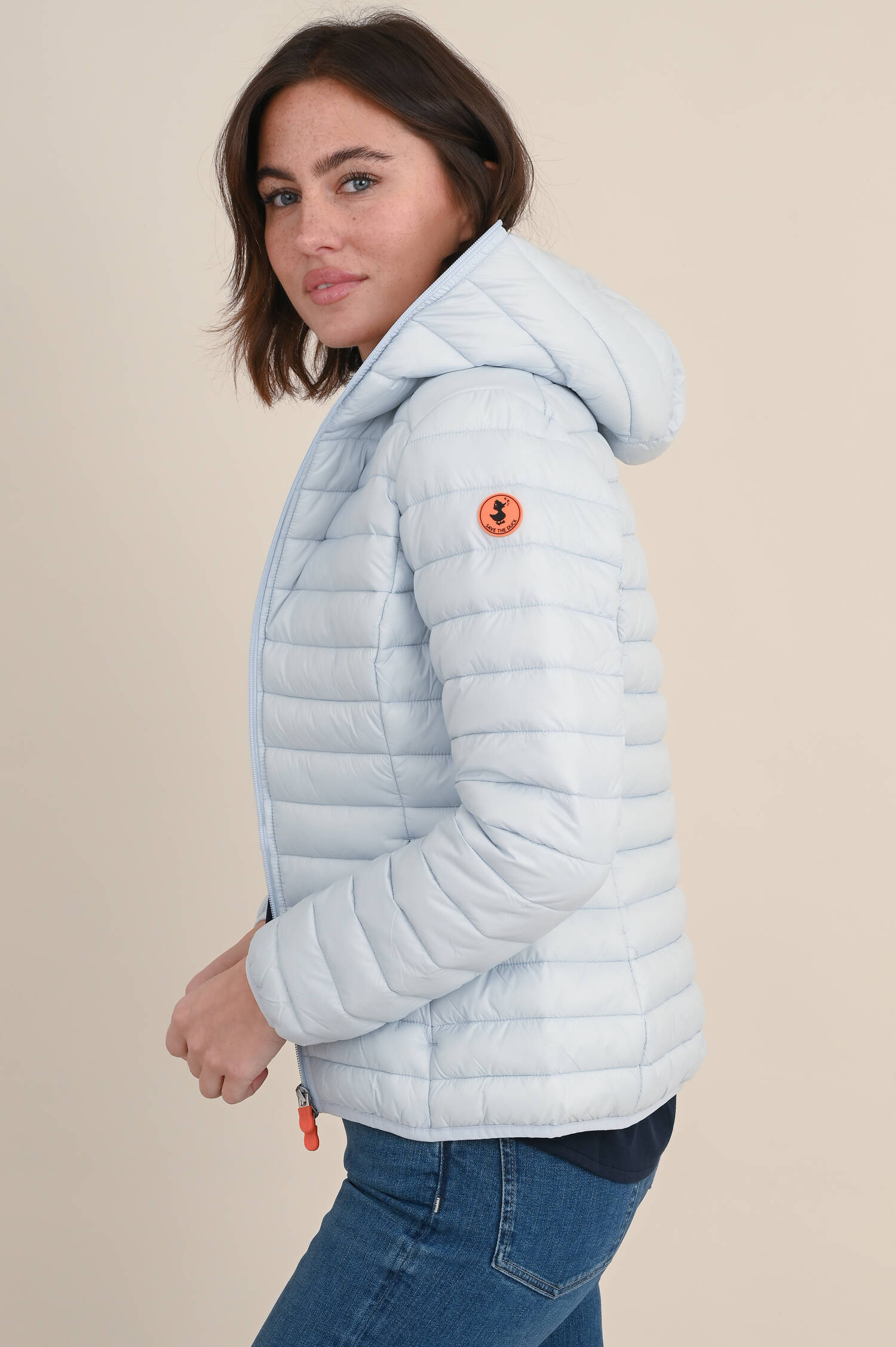 Steppjacke DAISY in Eisblau