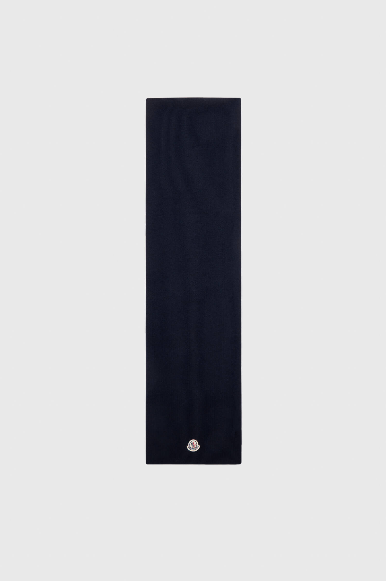 Schurwolle-Schal in Navy