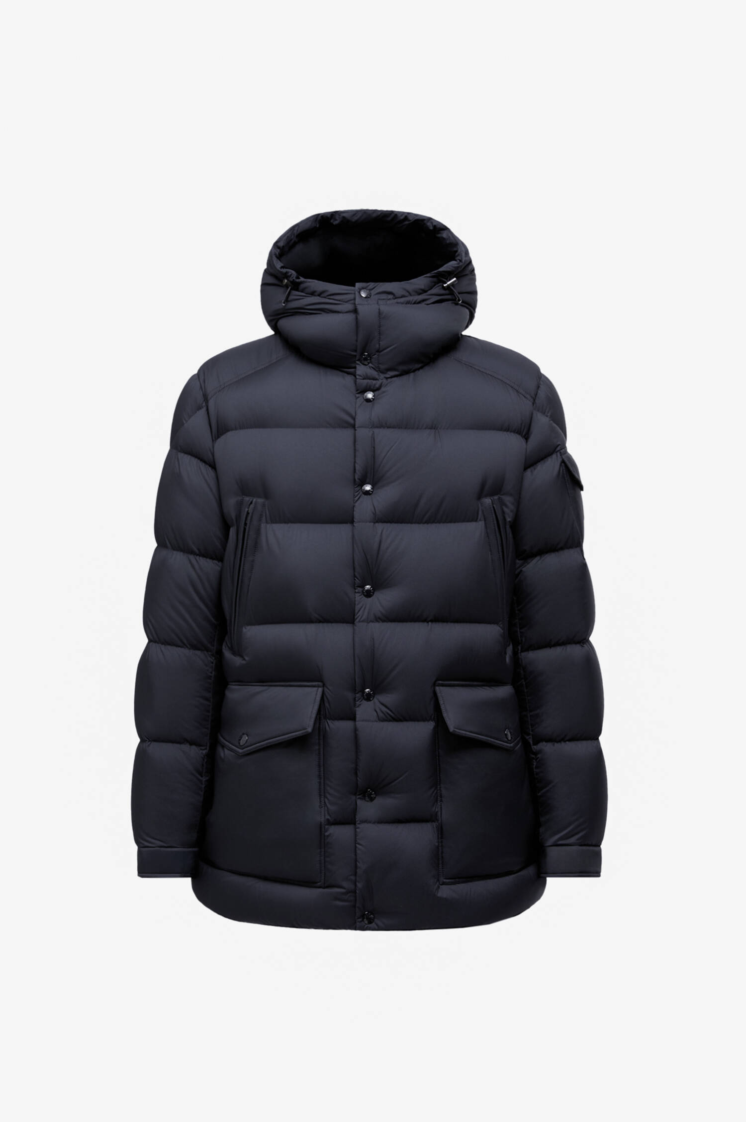 Daunenparka mit Kapuze in Navy Daunenparka mit Kapuze in Navy