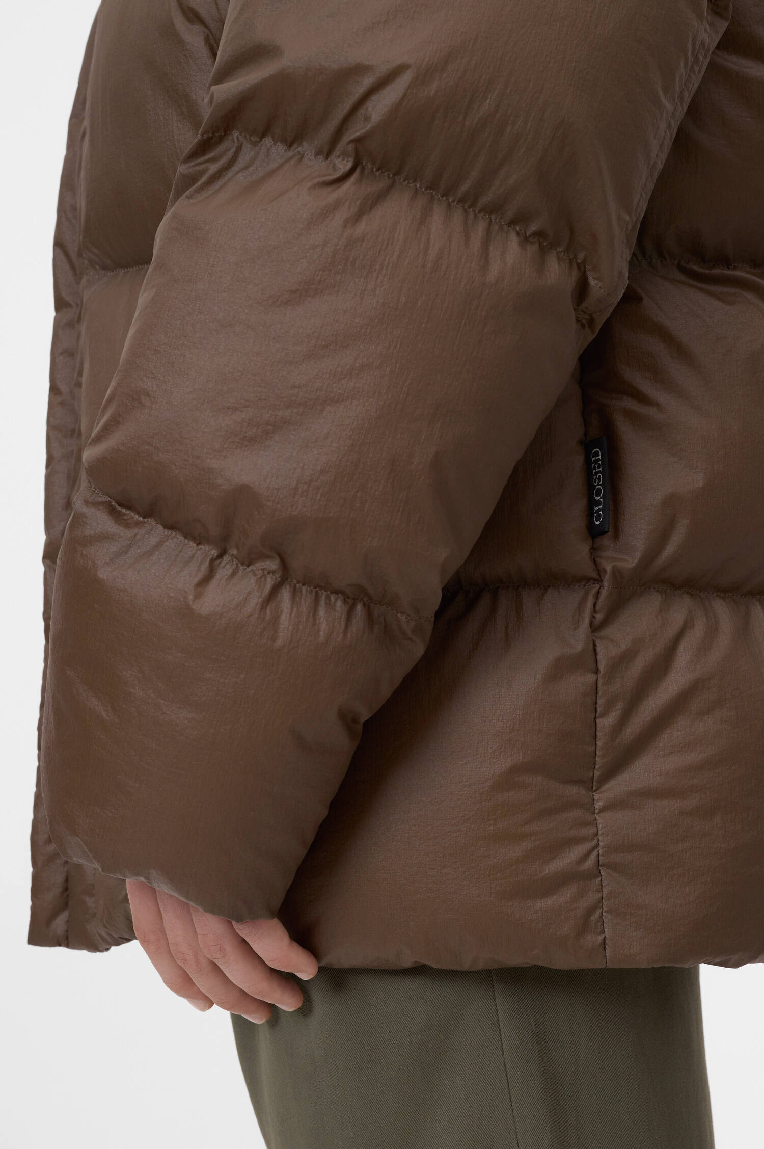 Puffer-Jacket in Khaki