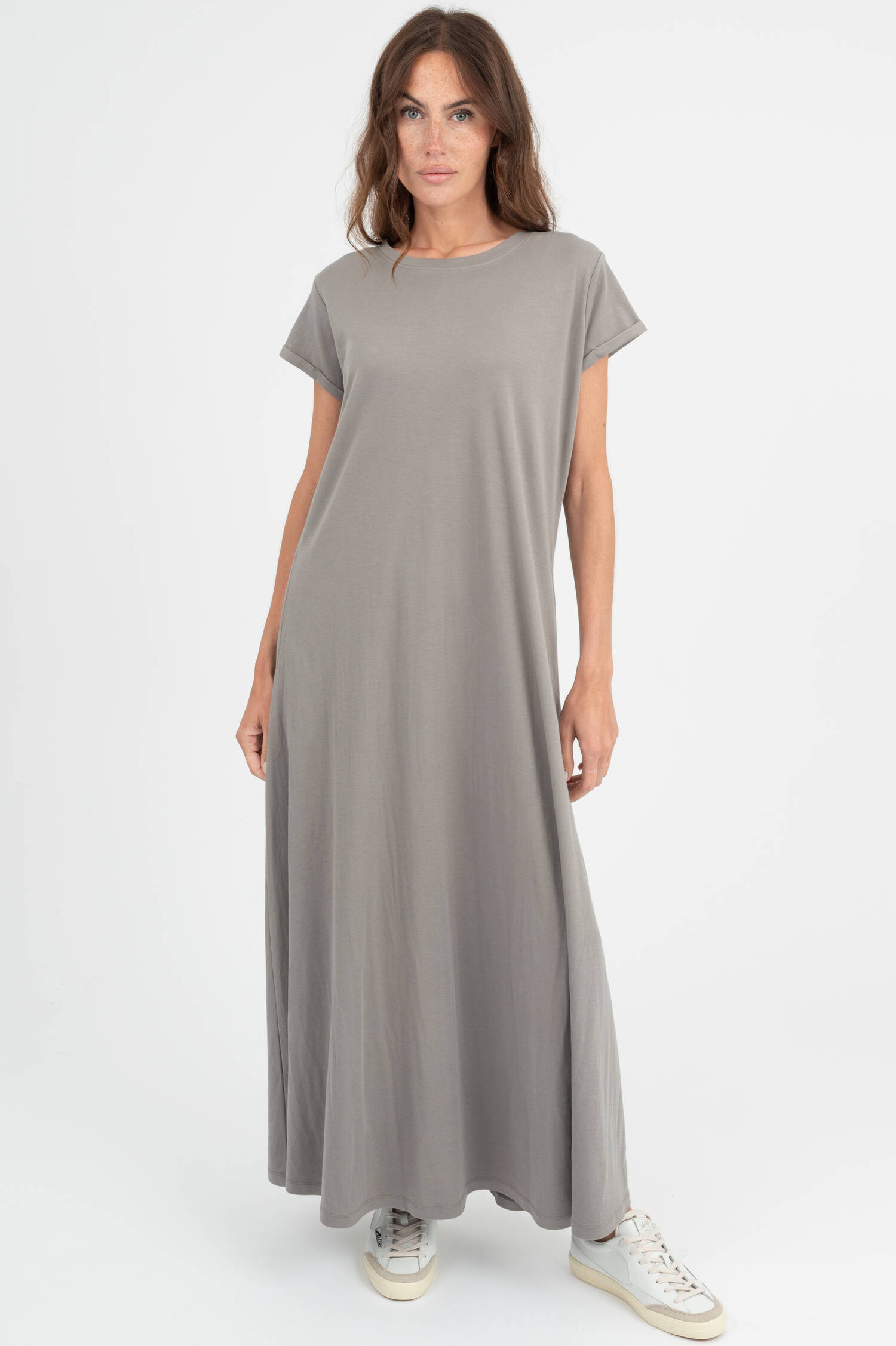 Sweatschlupfkleid LILITA in Grau Sweatschlupfkleid LILITA in Grau
