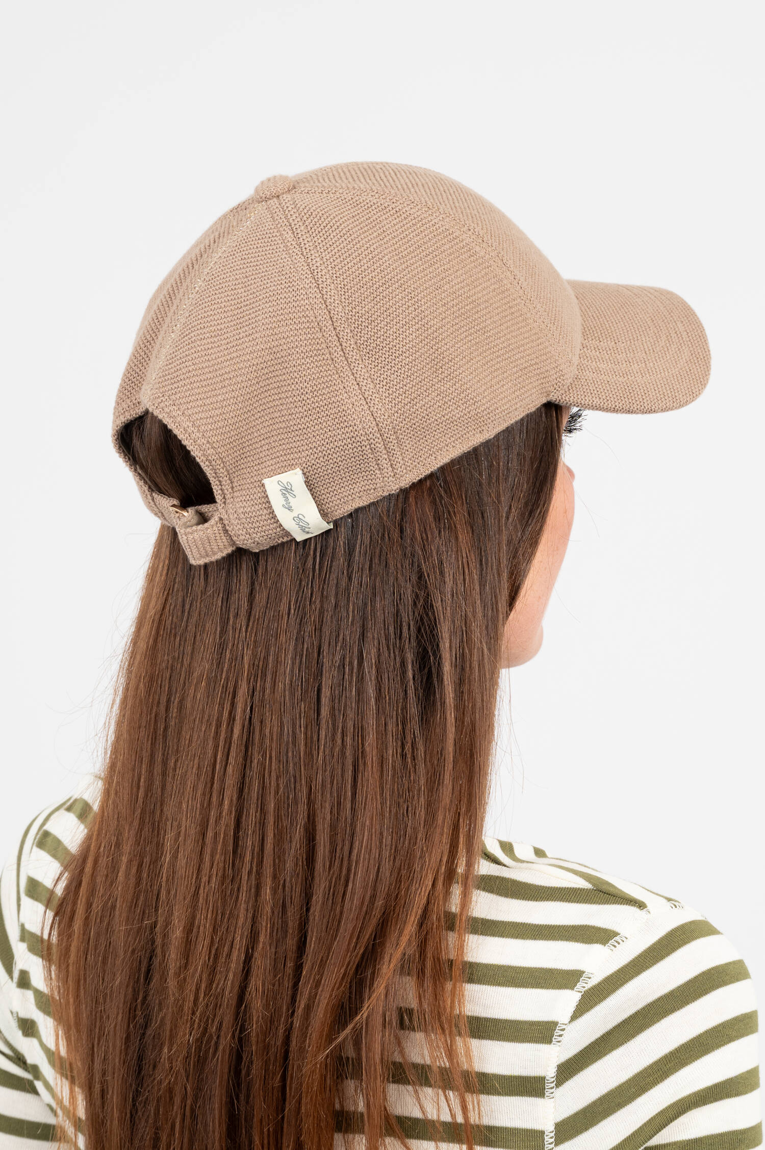 Strick Basecap in Terra