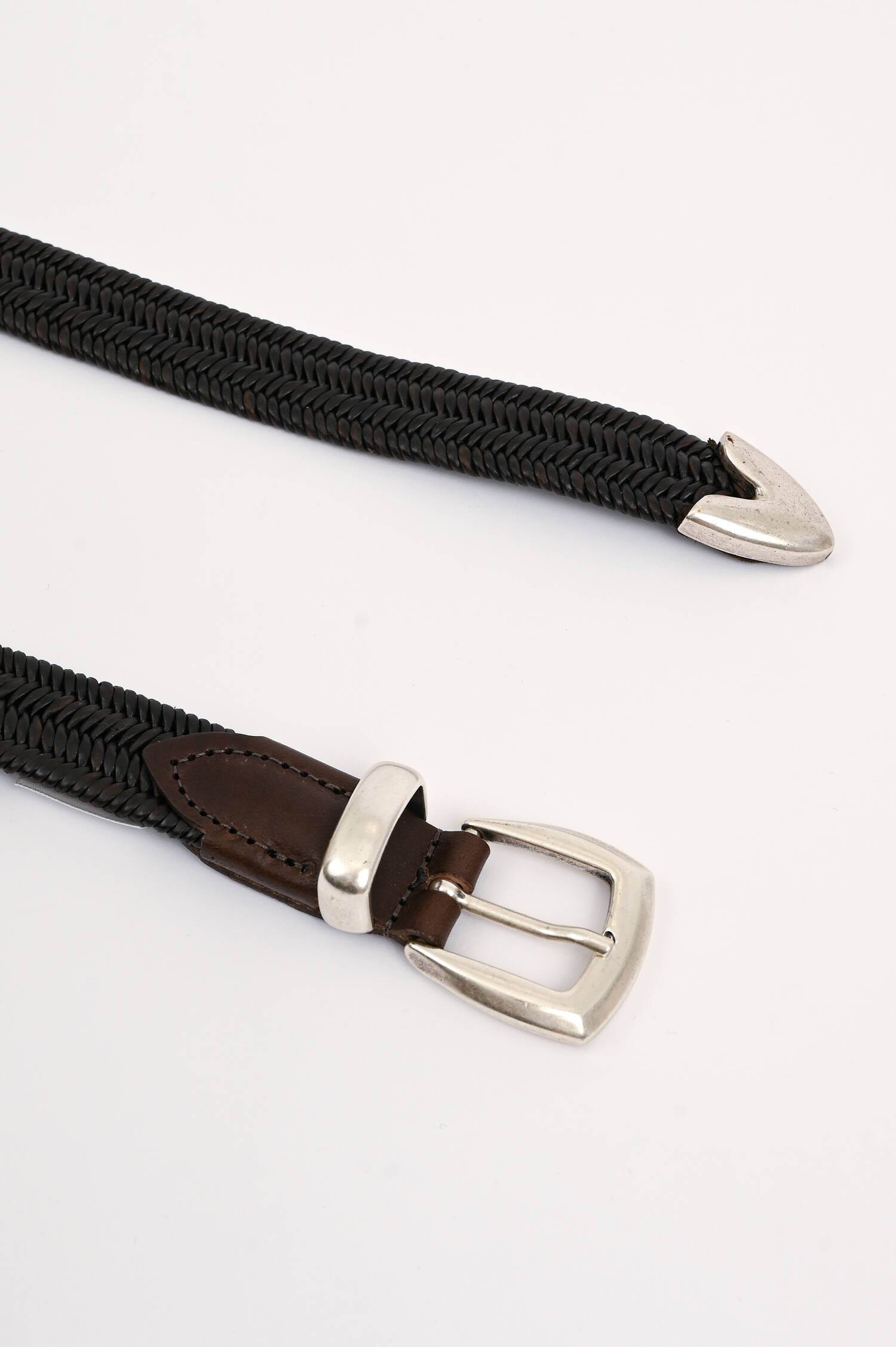Ledergürtel in Dunkelbraun