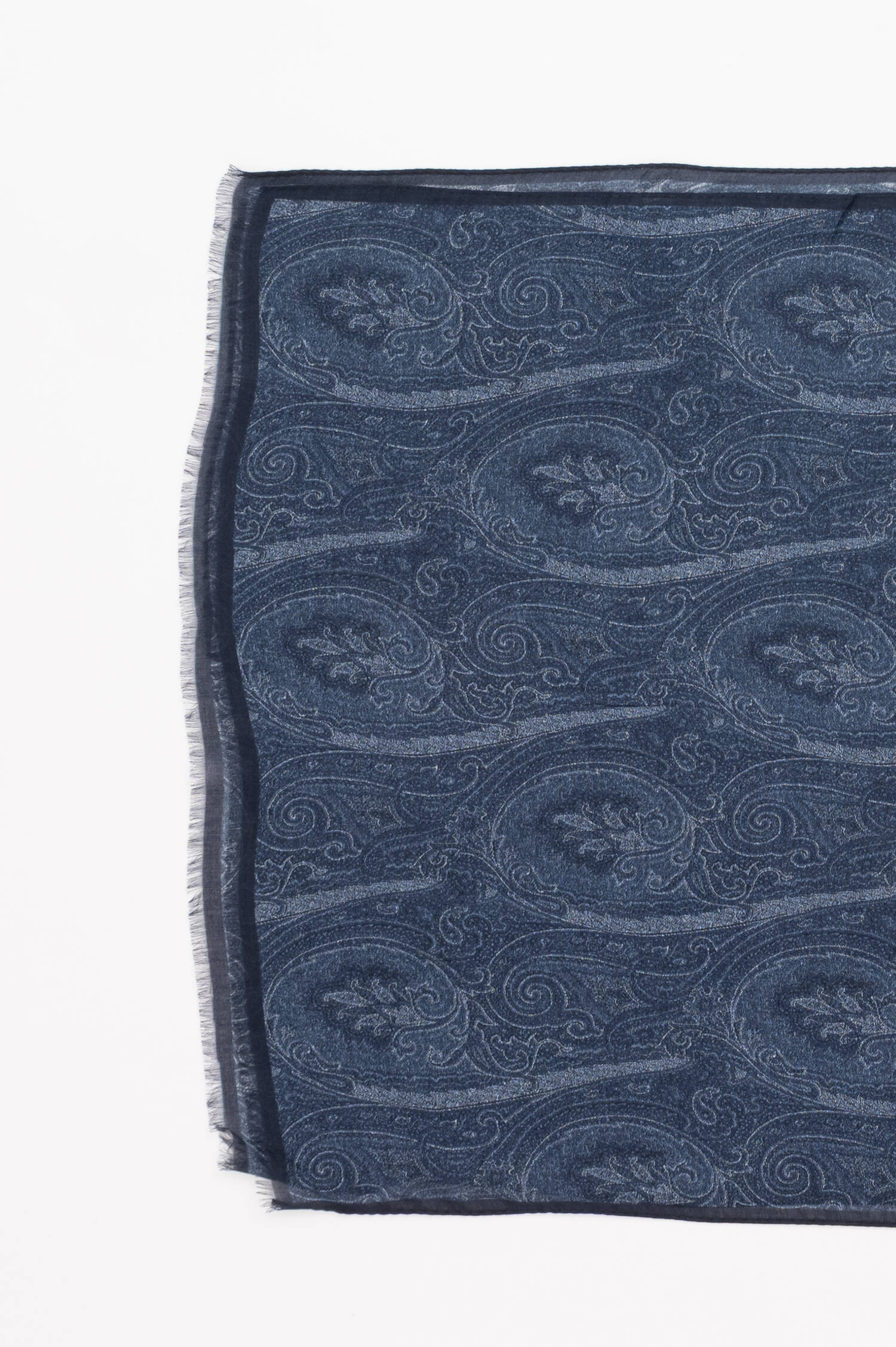 Schal mit Paisleymuster in Blau Schal mit Paisleymuster in Blau