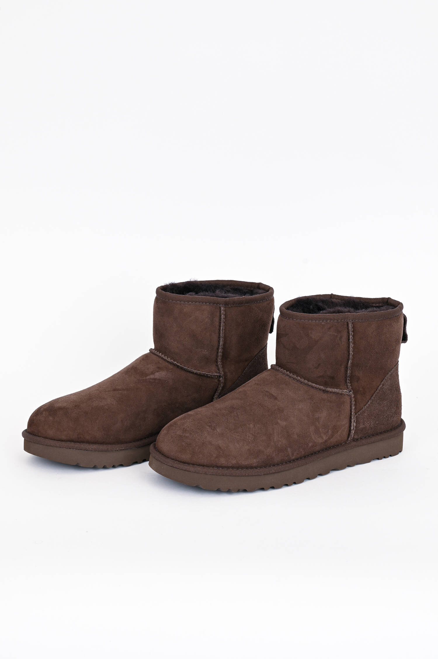 Boots CLASSIC MINI aus Lammfell in Choco Boots CLASSIC MINI aus Lammfell in Choco
