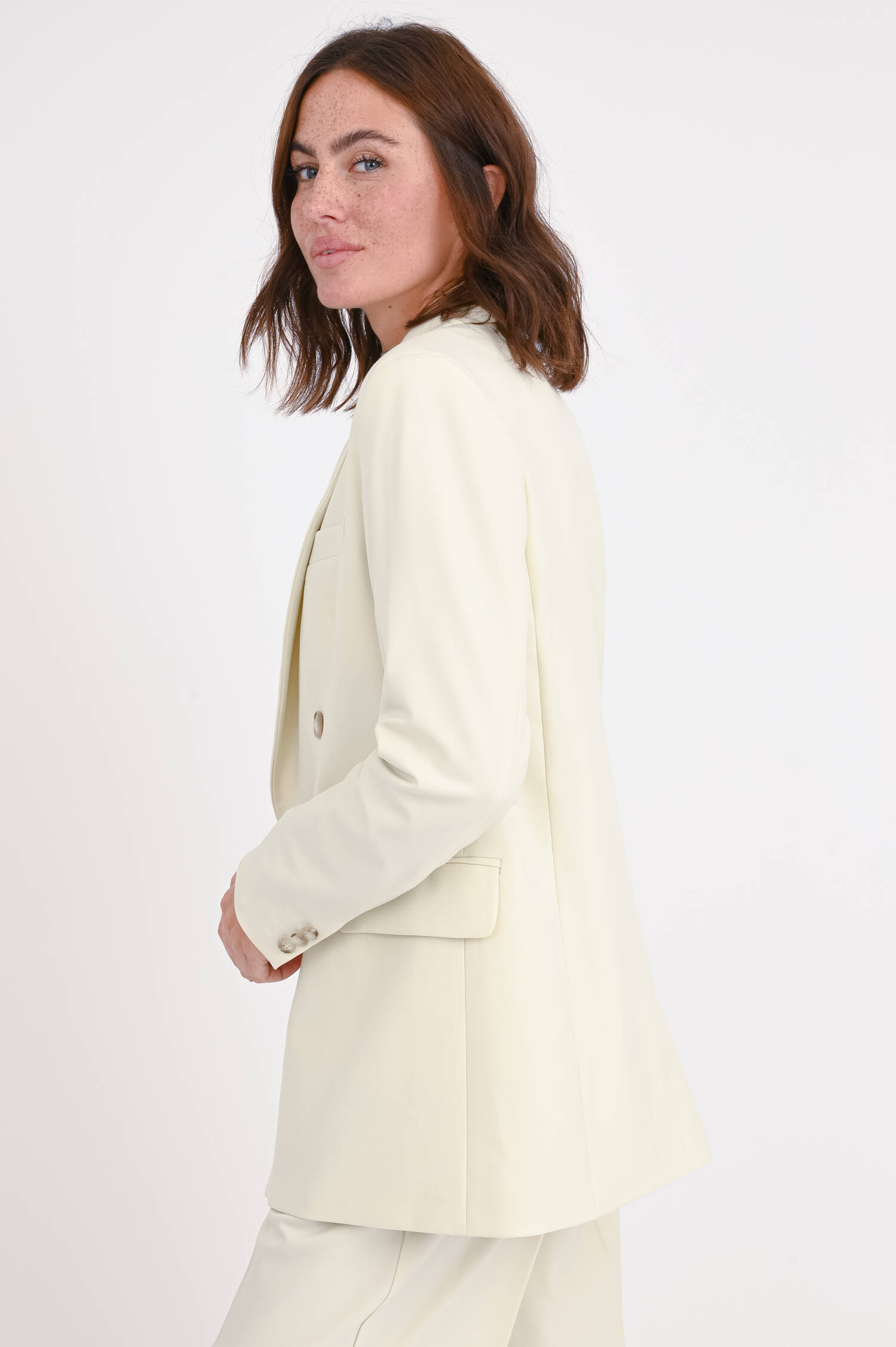 Oversize Blazer AVIANE in Creme