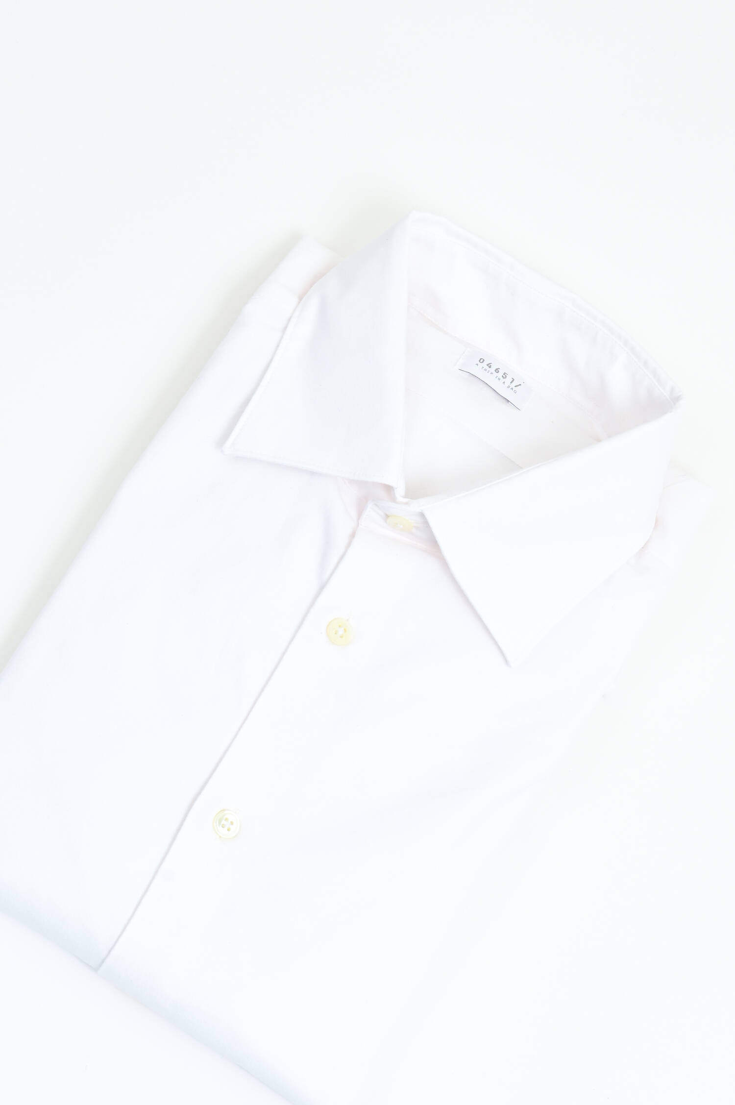 Hemd aus Baumwoll-Mix in Weiß