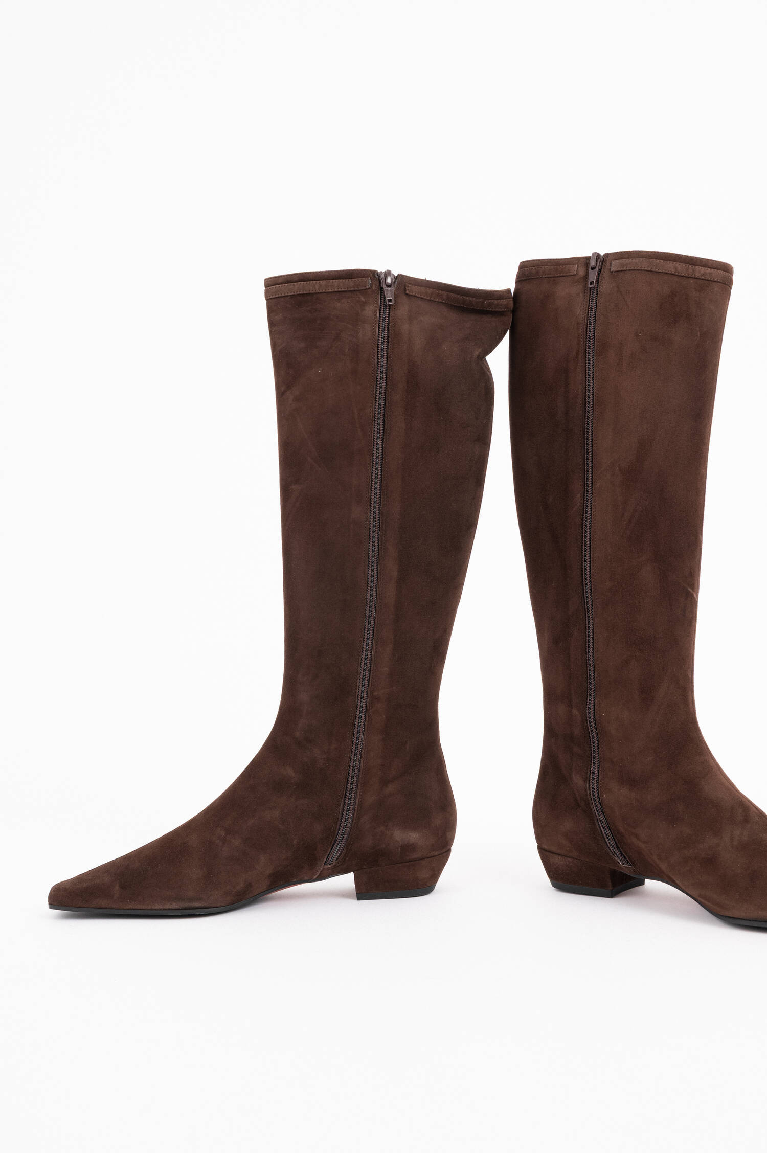 Lederstiefel FOLD in Braun