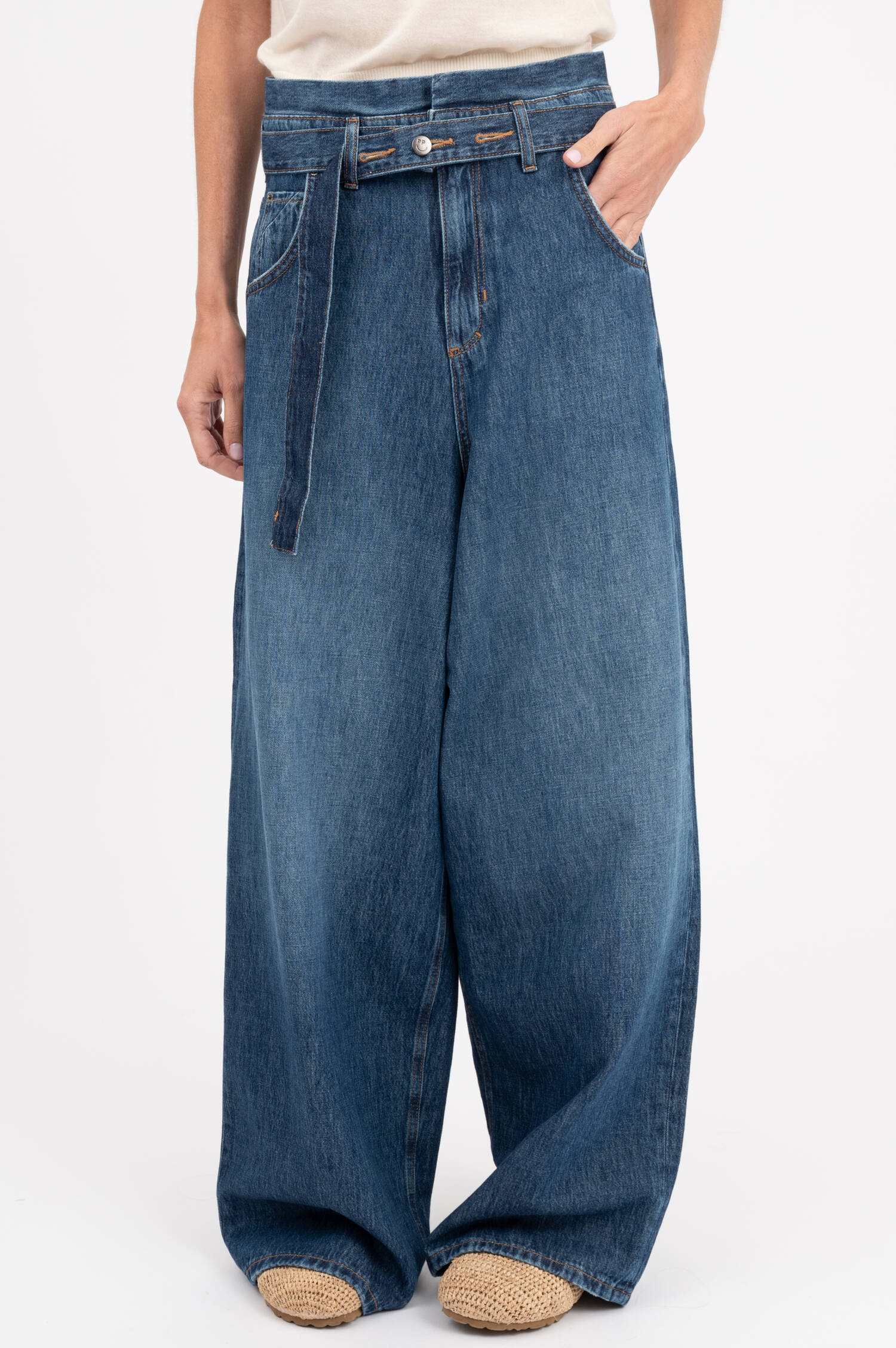 Jeans OVER THE TOP in Mittelblau