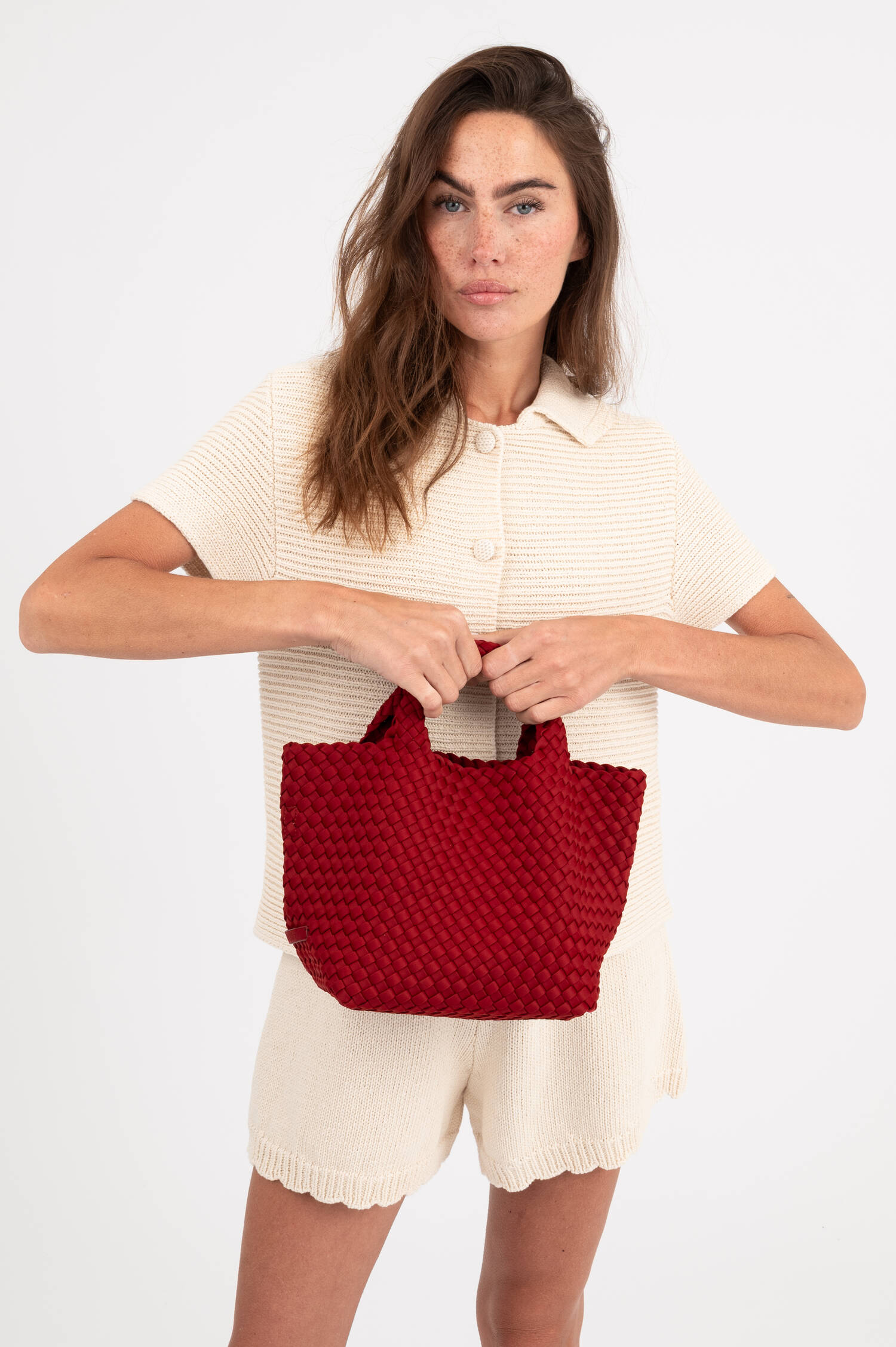Handtasche ST. BARTH SMALL in Burgundy Handtasche ST. BARTH SMALL in Burgundy