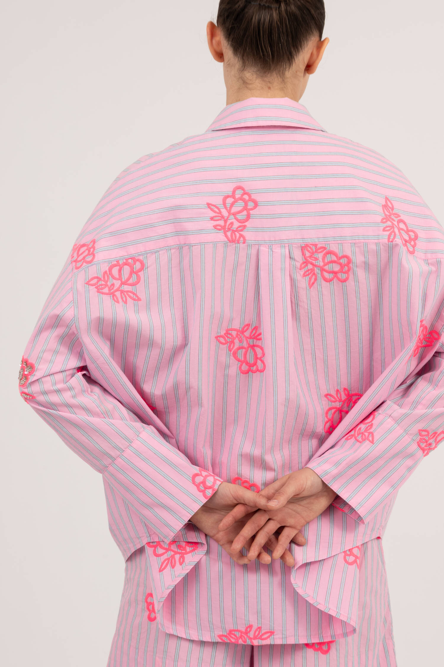 Oversize Bluse JALINKI in Rosa