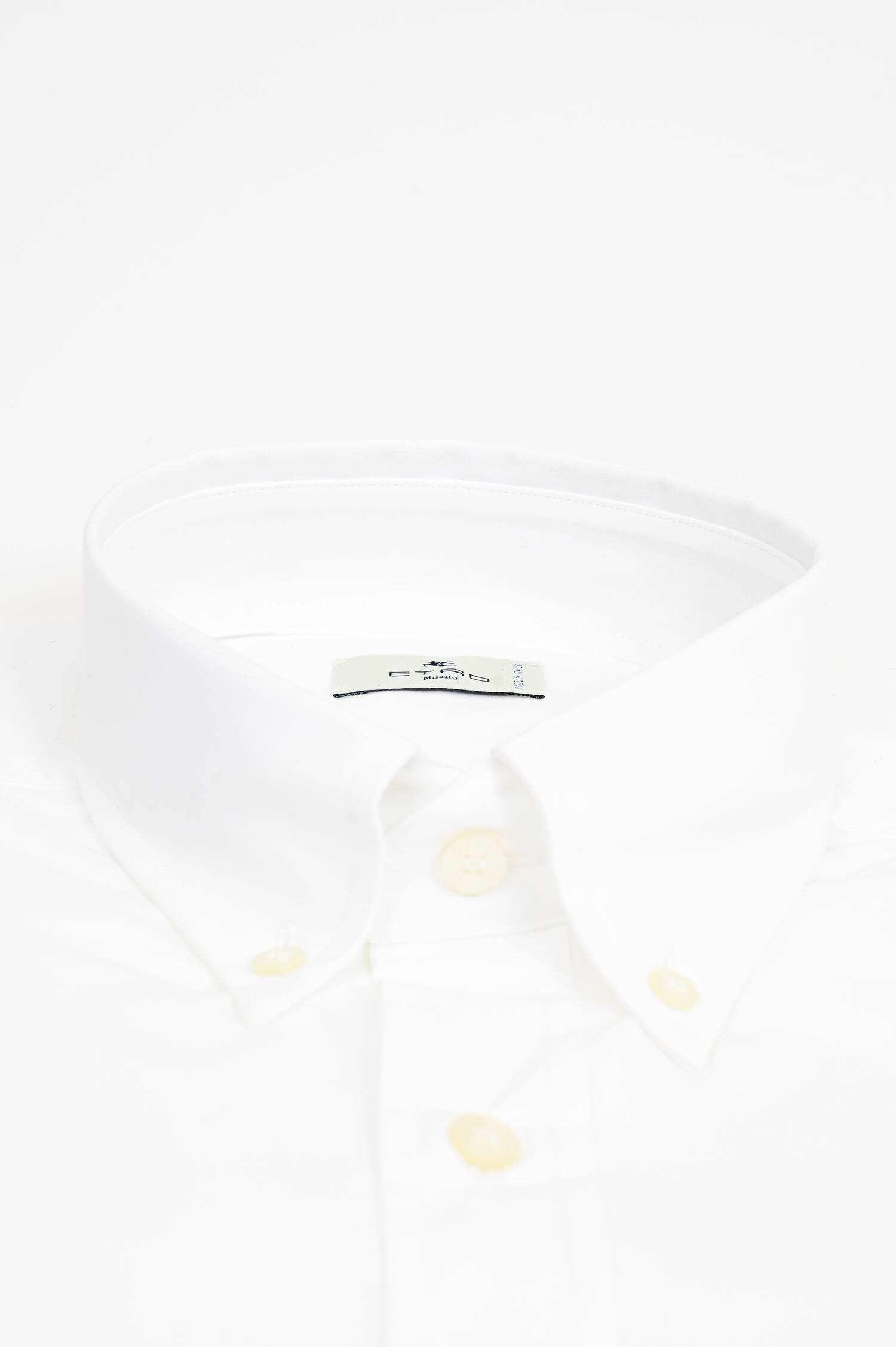 Baumwollhemd mit gesticktem Pegasus in Weiß