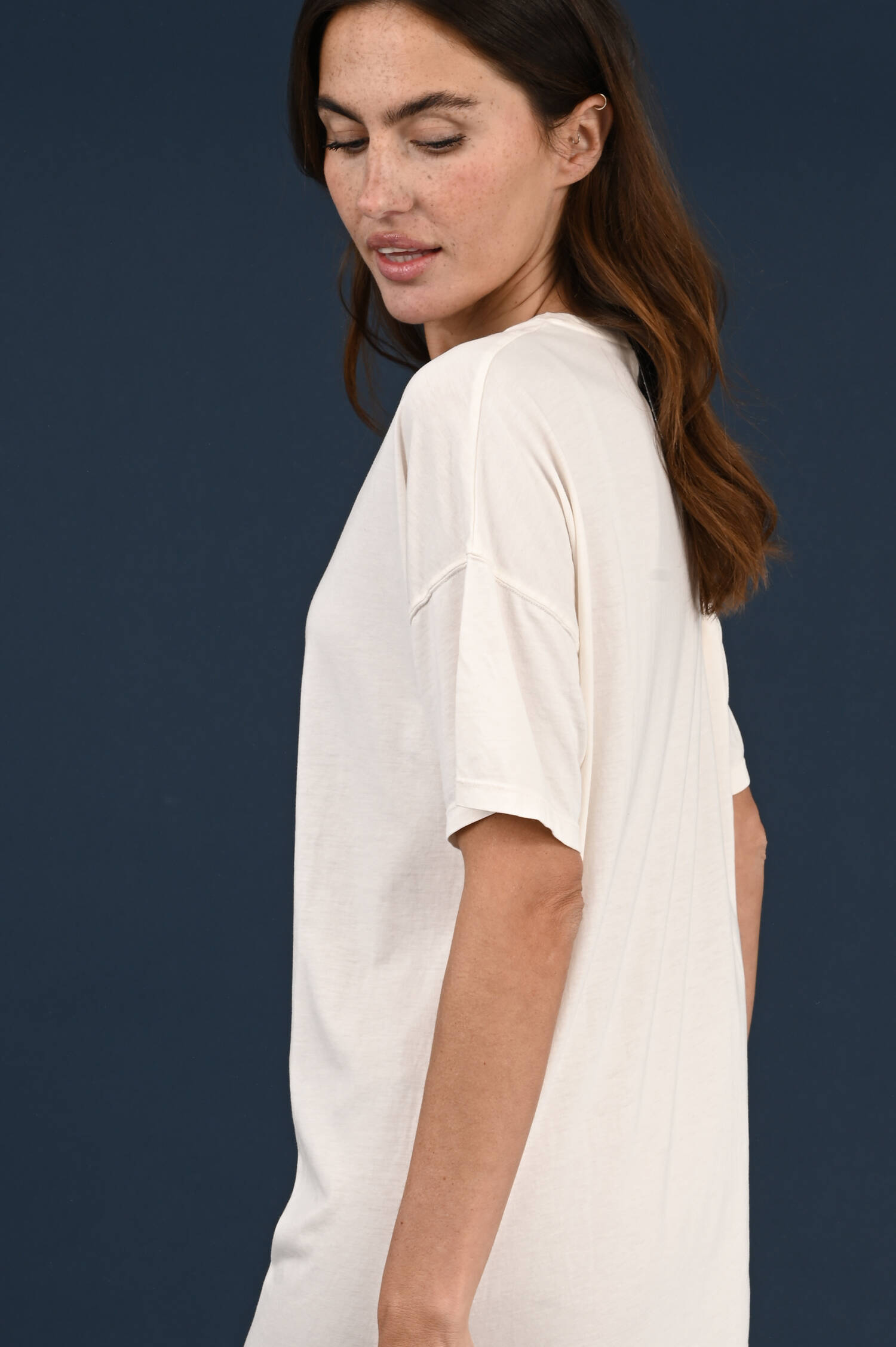 Schlupfkleid in Ecrubeige