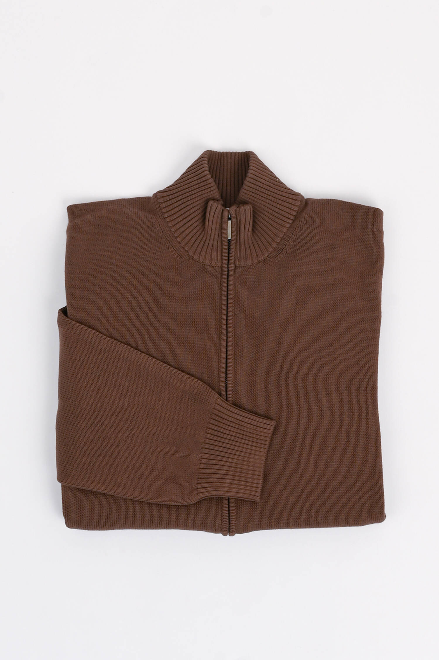 Strickjacke aus Baumwolle in Braun Strickjacke aus Baumwolle in Braun