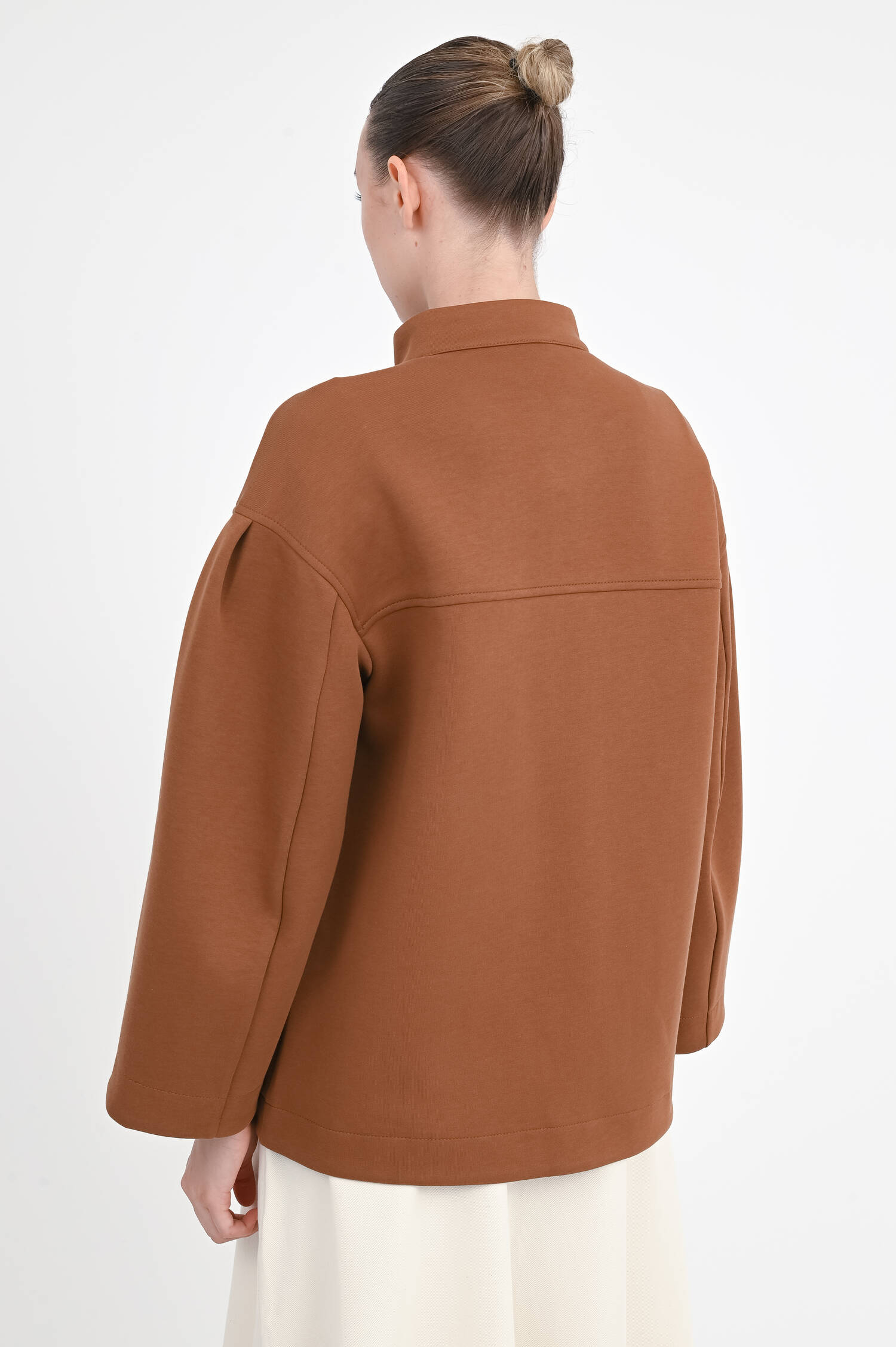 Sweatshirt-Jacke CADICE in Tabak Sweatshirt-Jacke CADICE in Tabak
