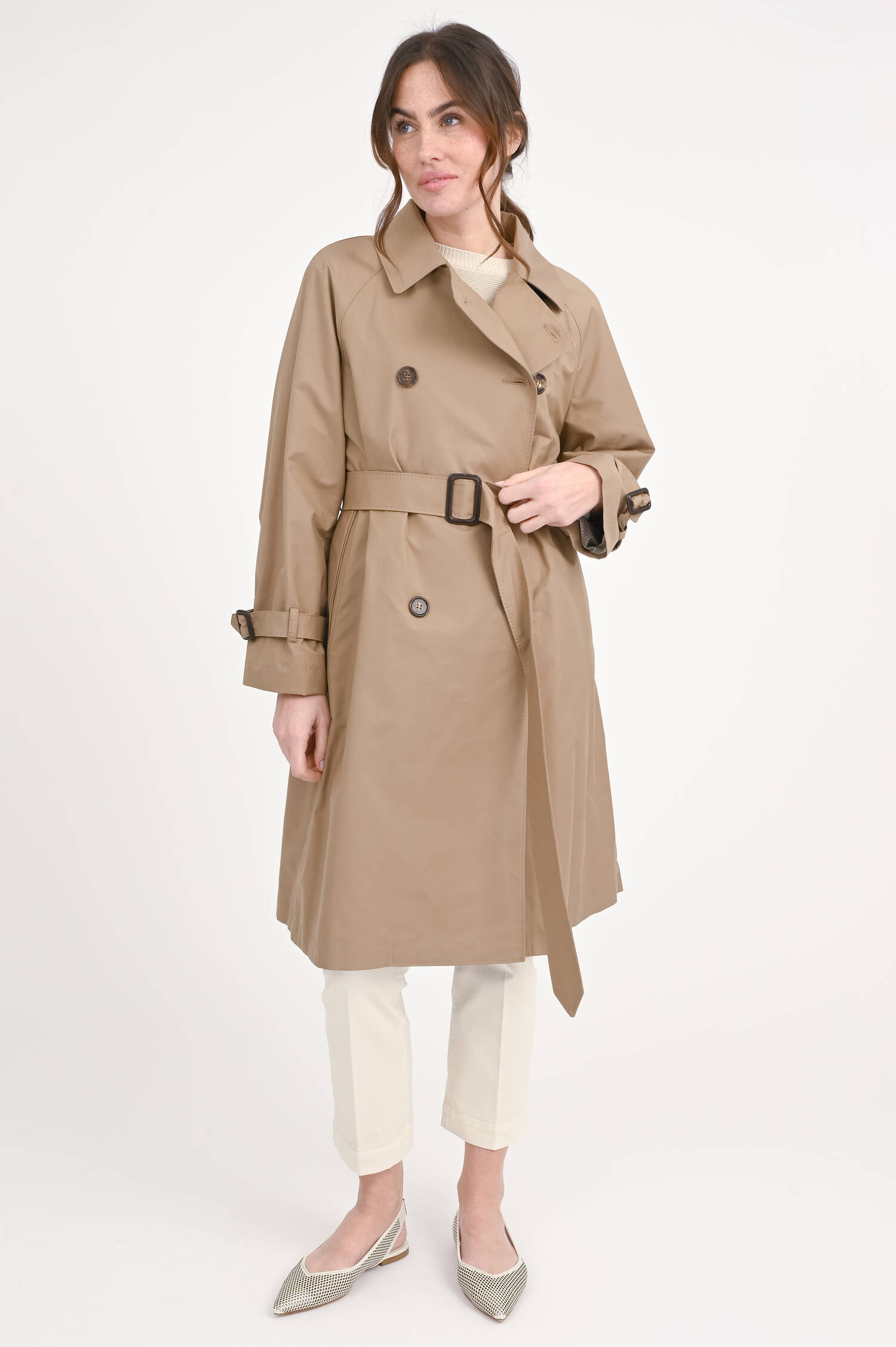 Trenchcoat in Camel Trenchcoat in Camel