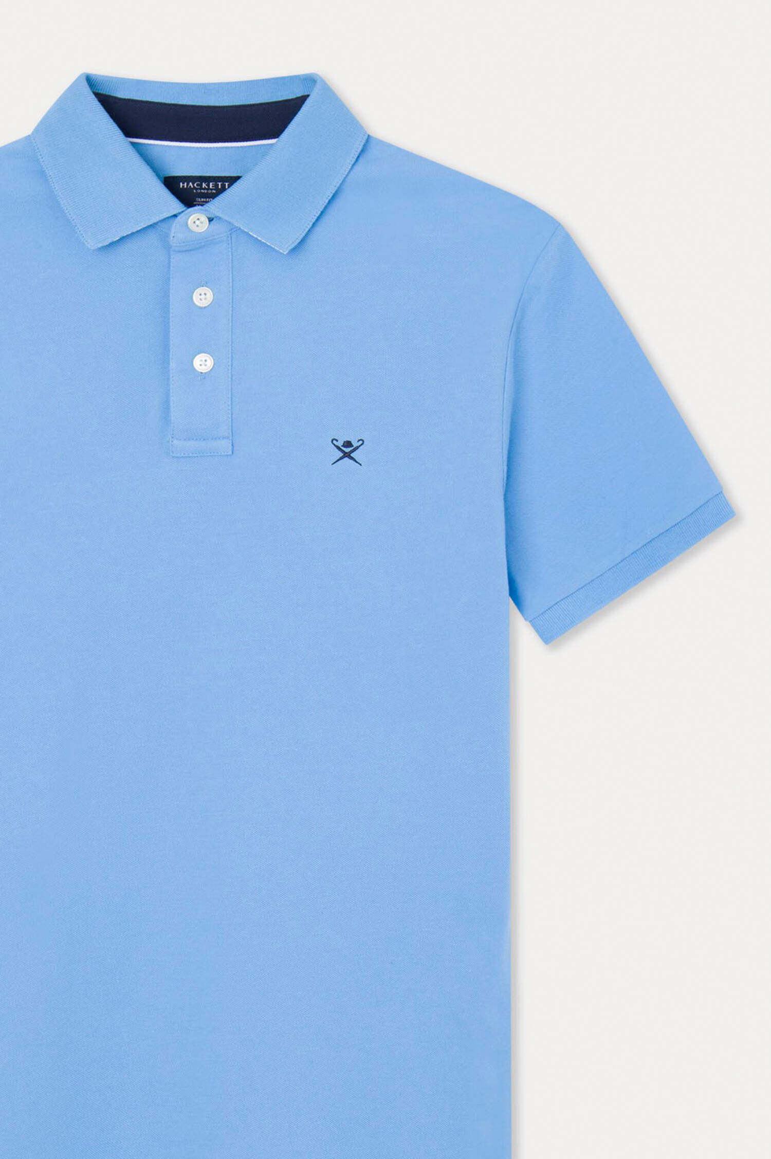 Poloshirt in Hellblau