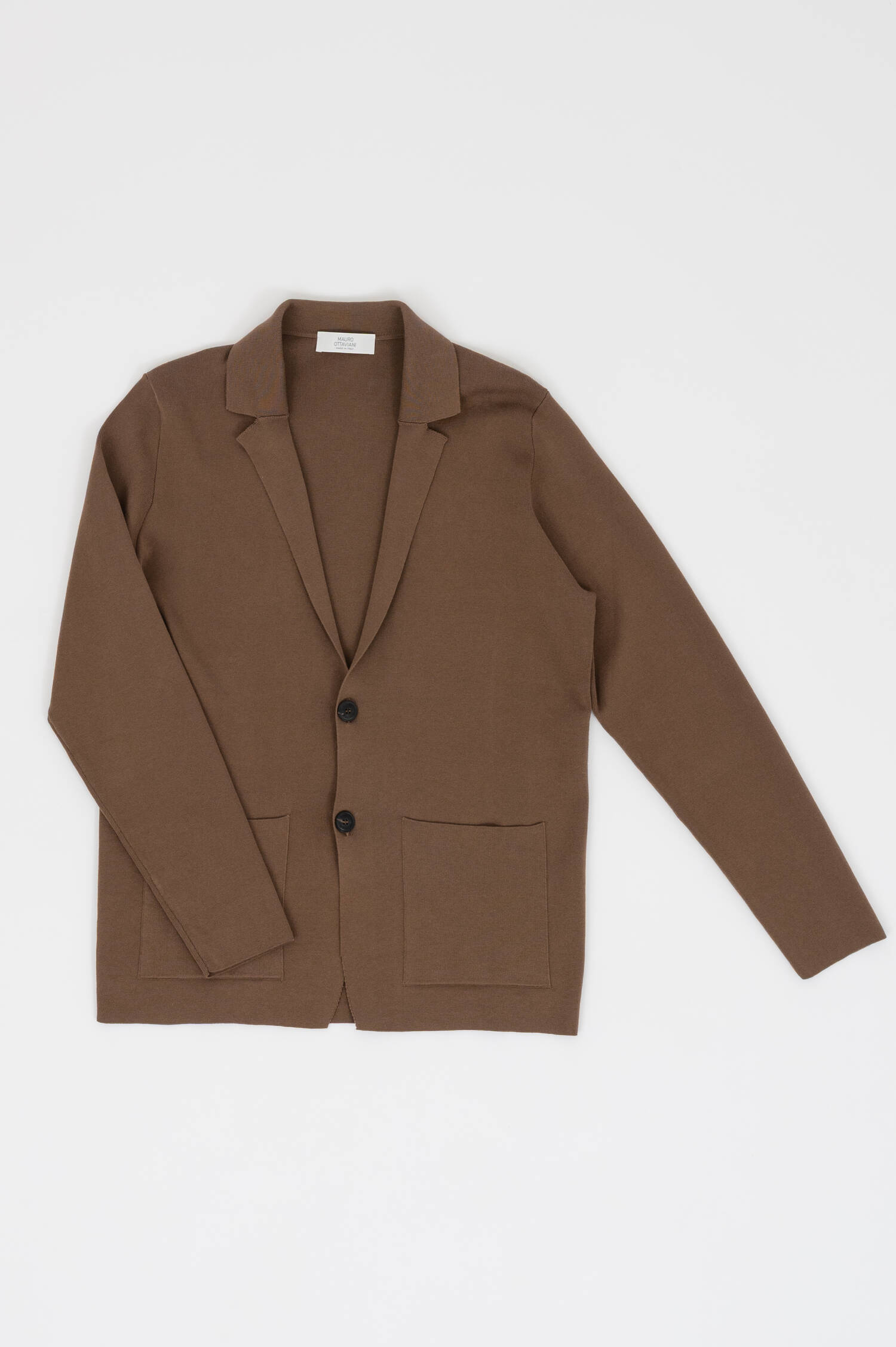 Feinstrick-Sakko in Taupe Feinstrick-Sakko in Taupe